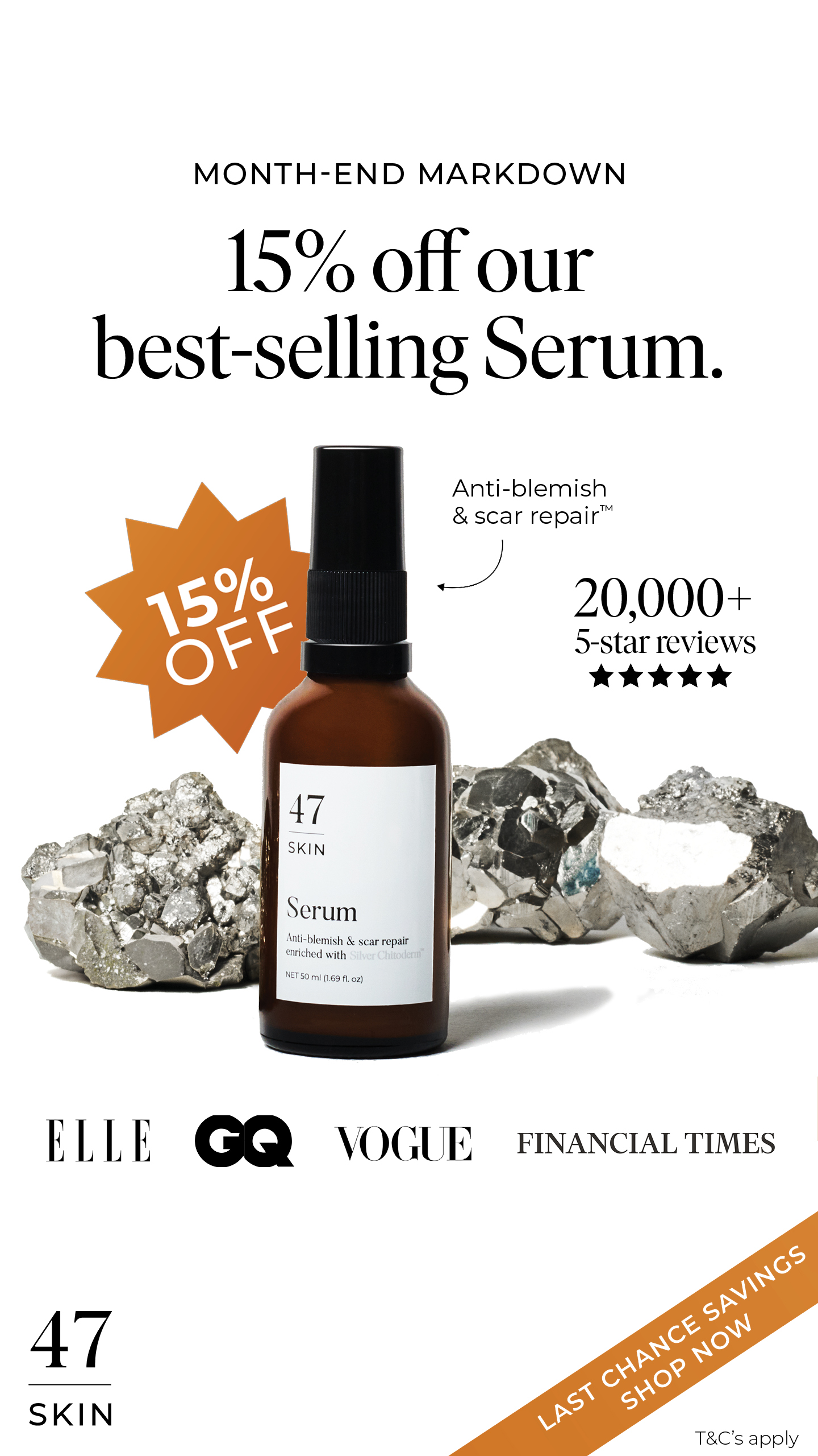47Skin Facebook ad