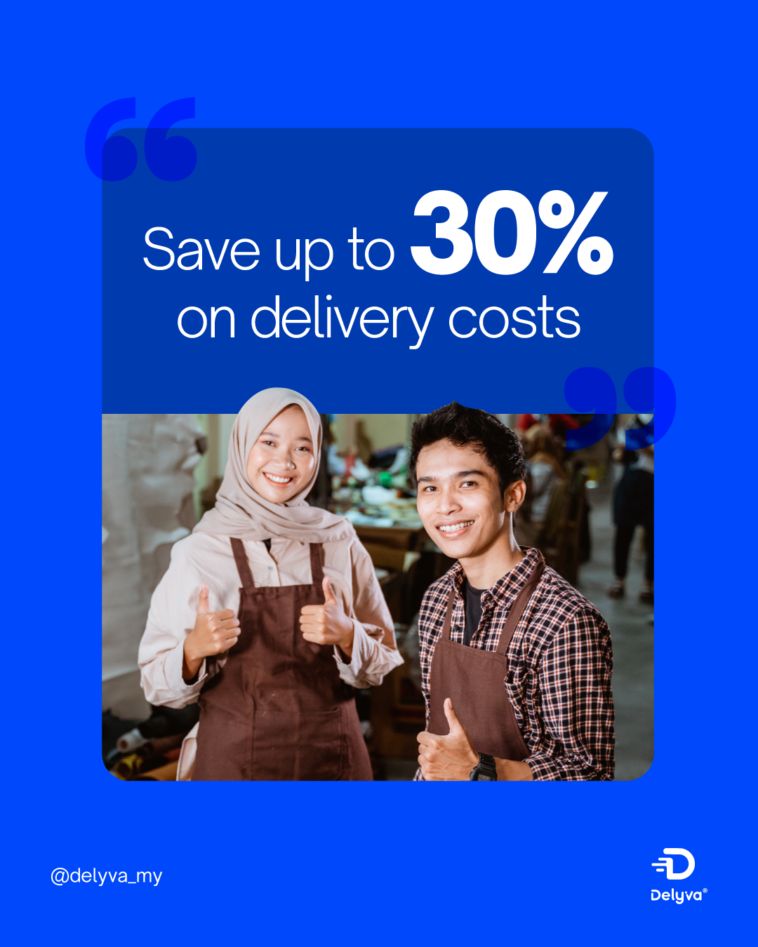 Delyva Facebook ad
