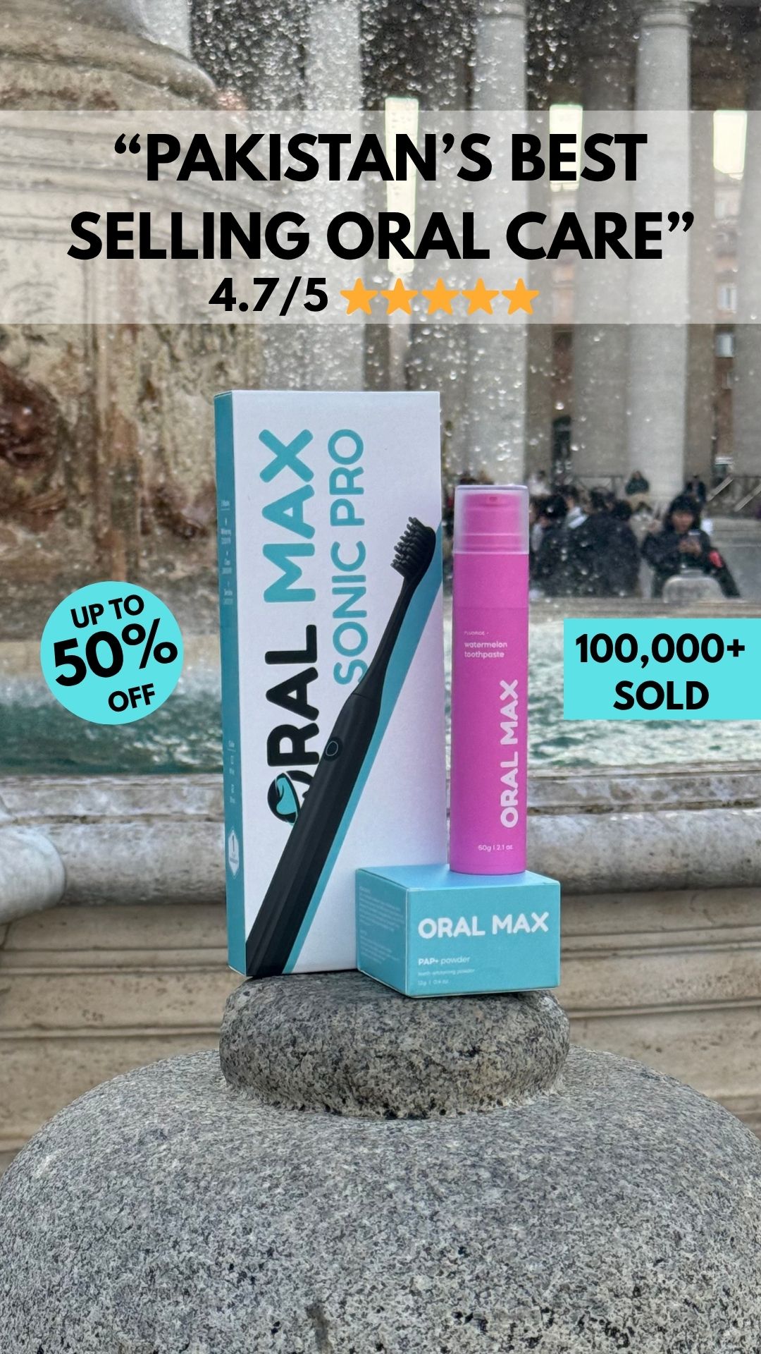 OralMax Facebook ad