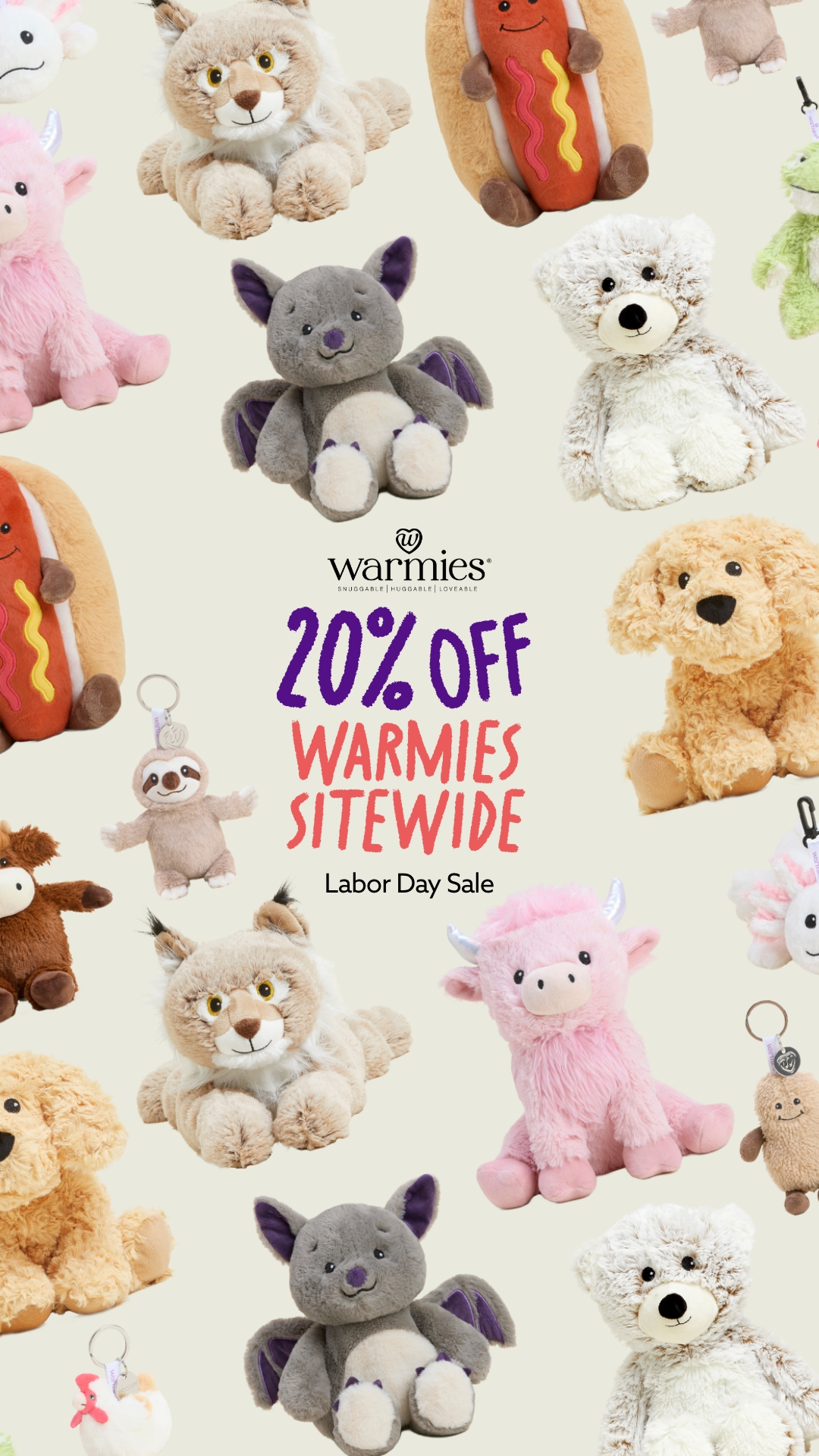 Warmies USA Facebook ad
