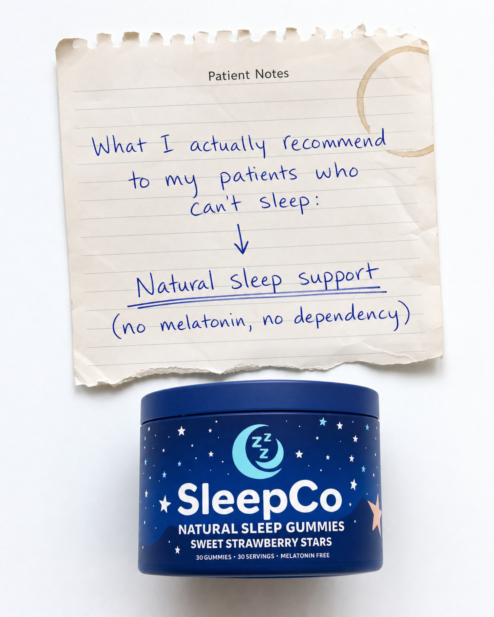 SleepCo Facebook ad