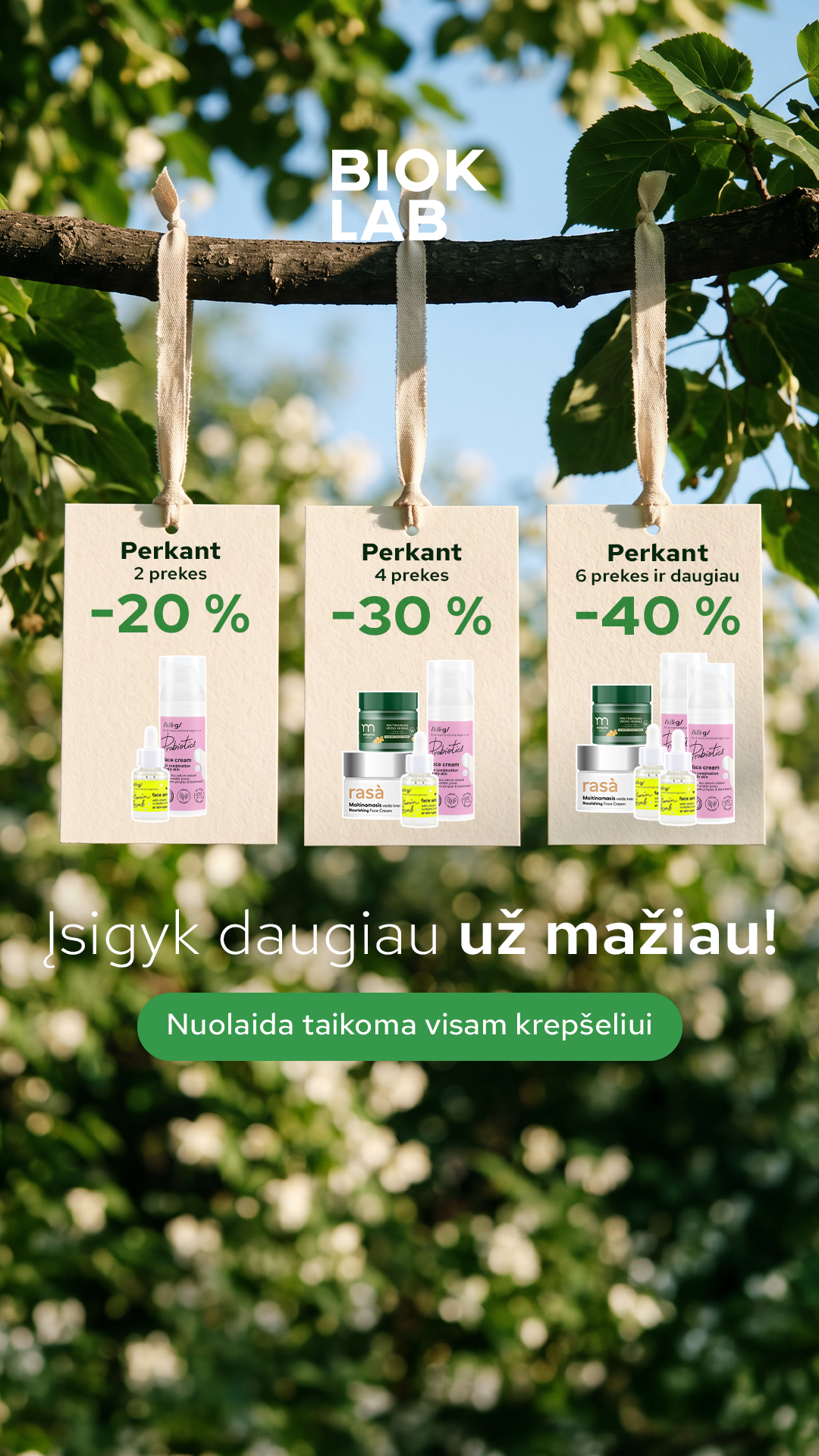 BIOK LAB Facebook ad from Jul 8, 2026