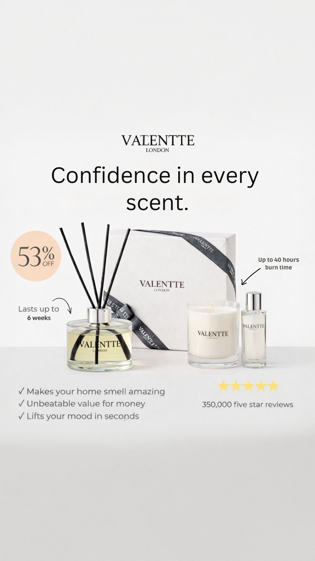 Valentte Facebook ad