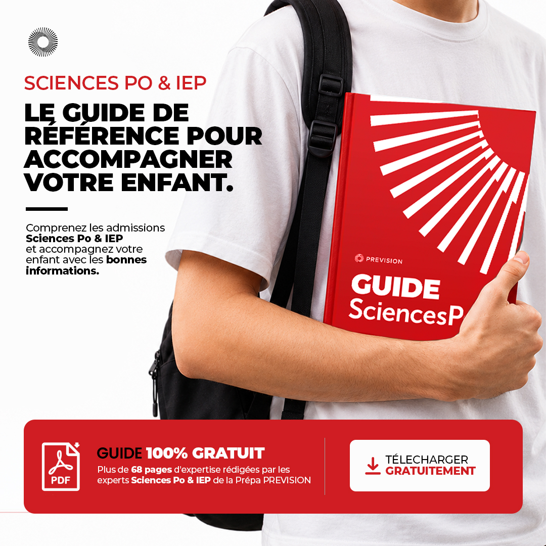 Prépa Prevision Facebook ad: Guide gratuit Sciences Po & IEP