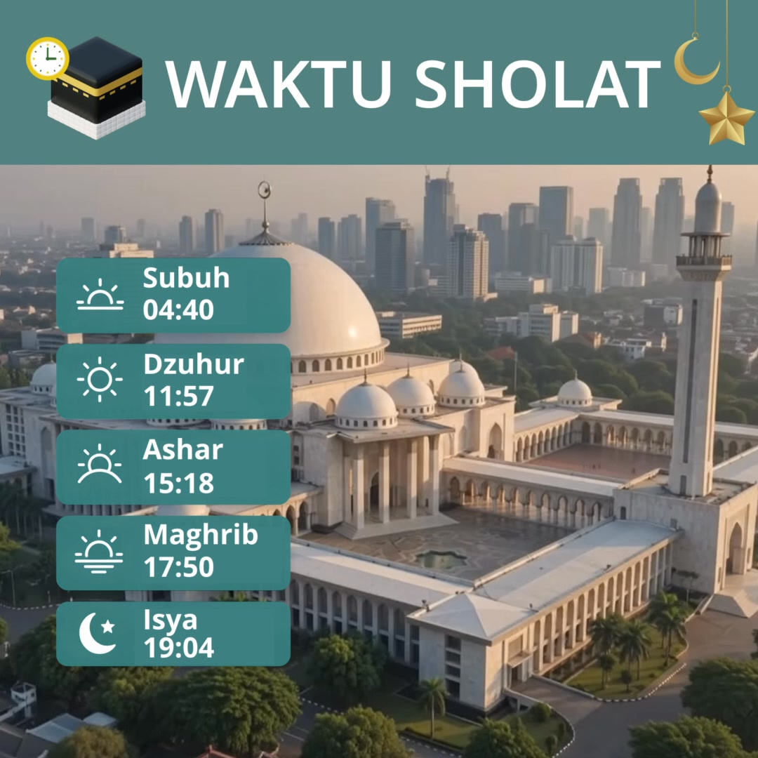 Qibla Compass, Prayer Time and Azan Alarm Facebook ad: Coba Asisten Muslim