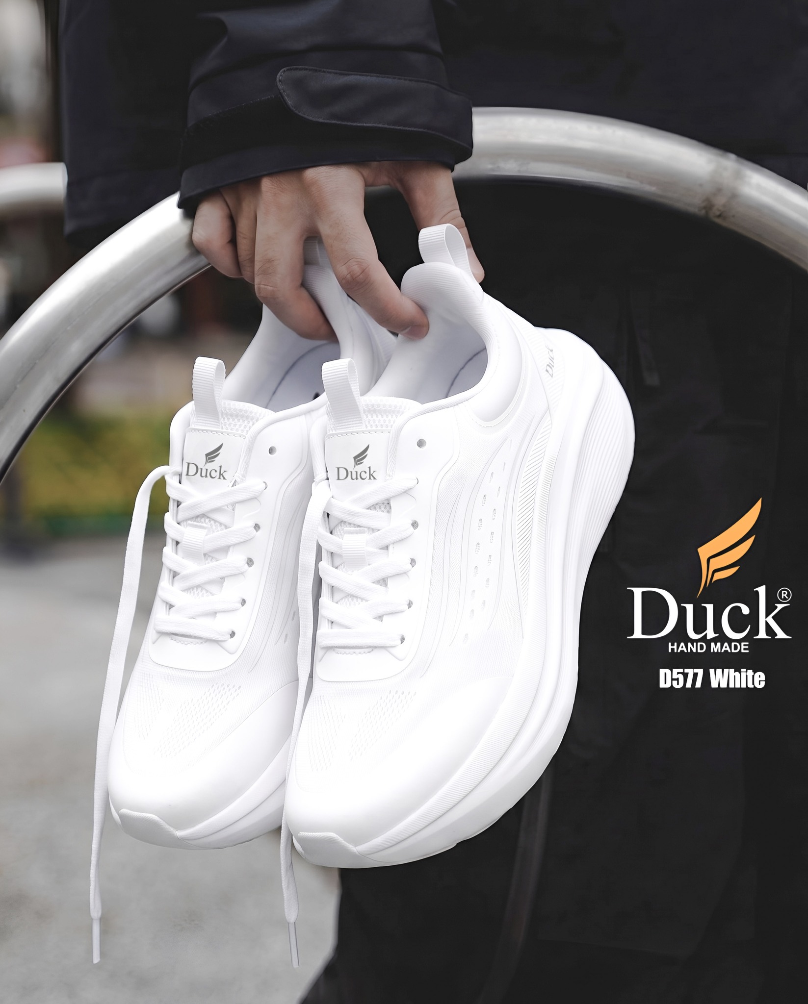 Duck Handmade Facebook ad: White hits different