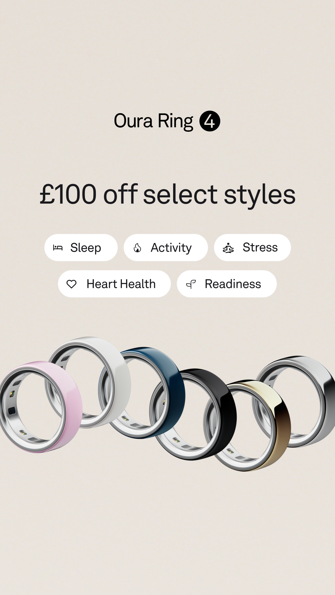 ŌURA Facebook ad