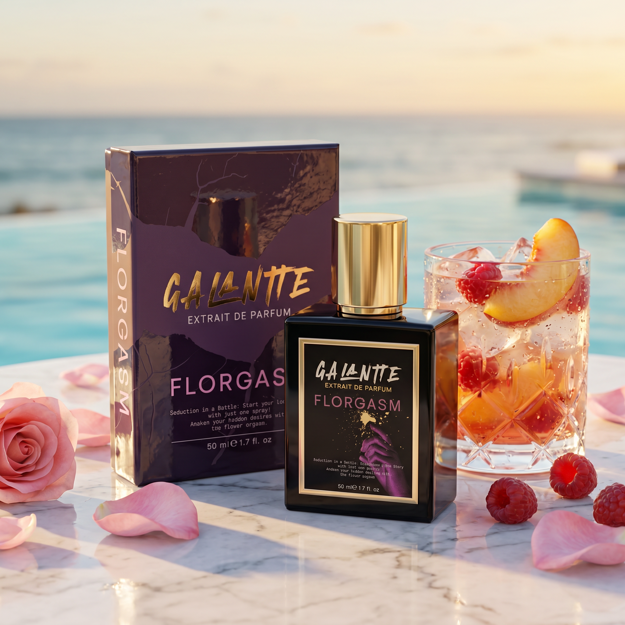 Galantte Perfumes Facebook ad: ЛЯТНА ЗАВИСИМОСТ.