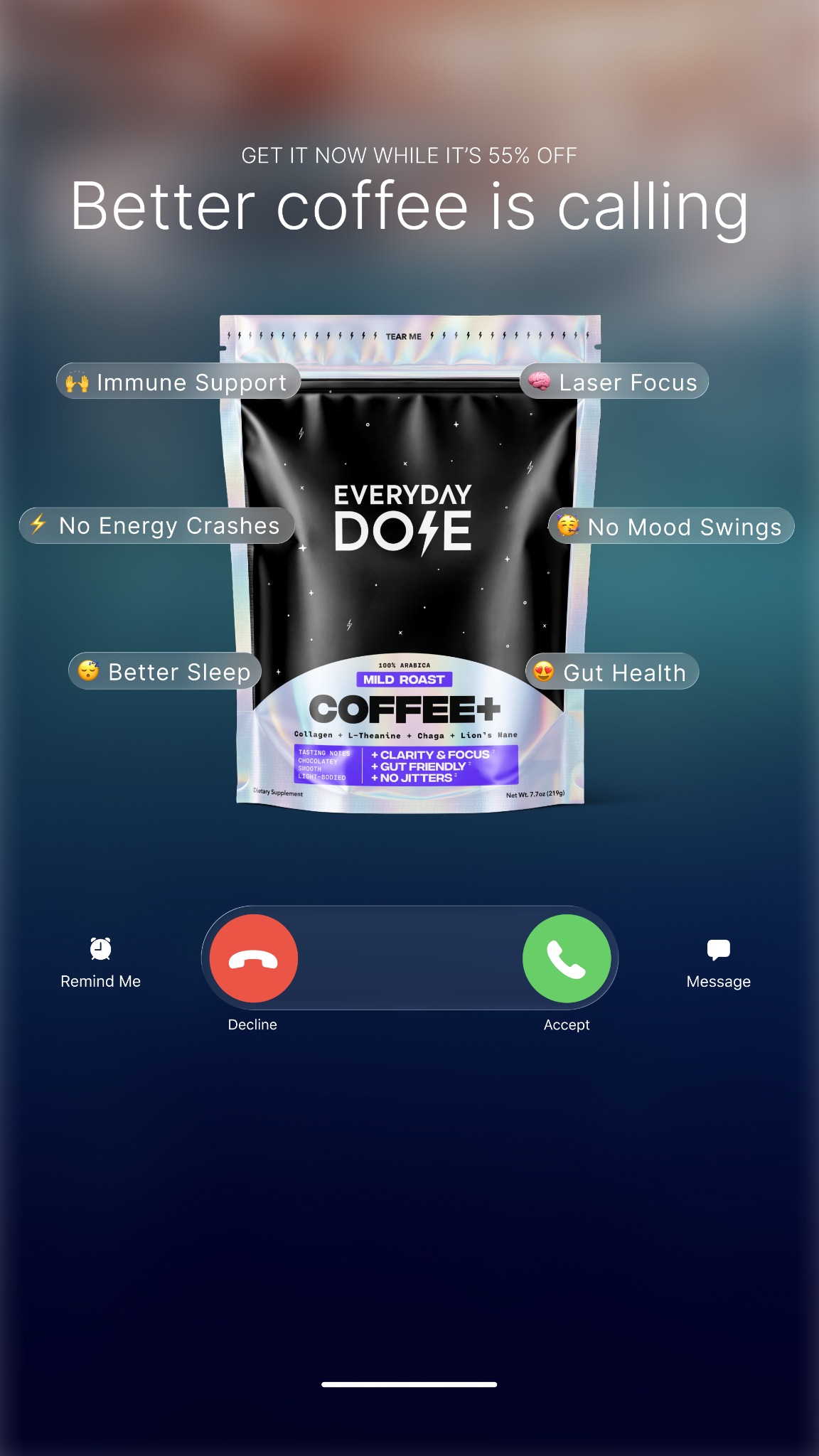 Everyday Dose Facebook ad