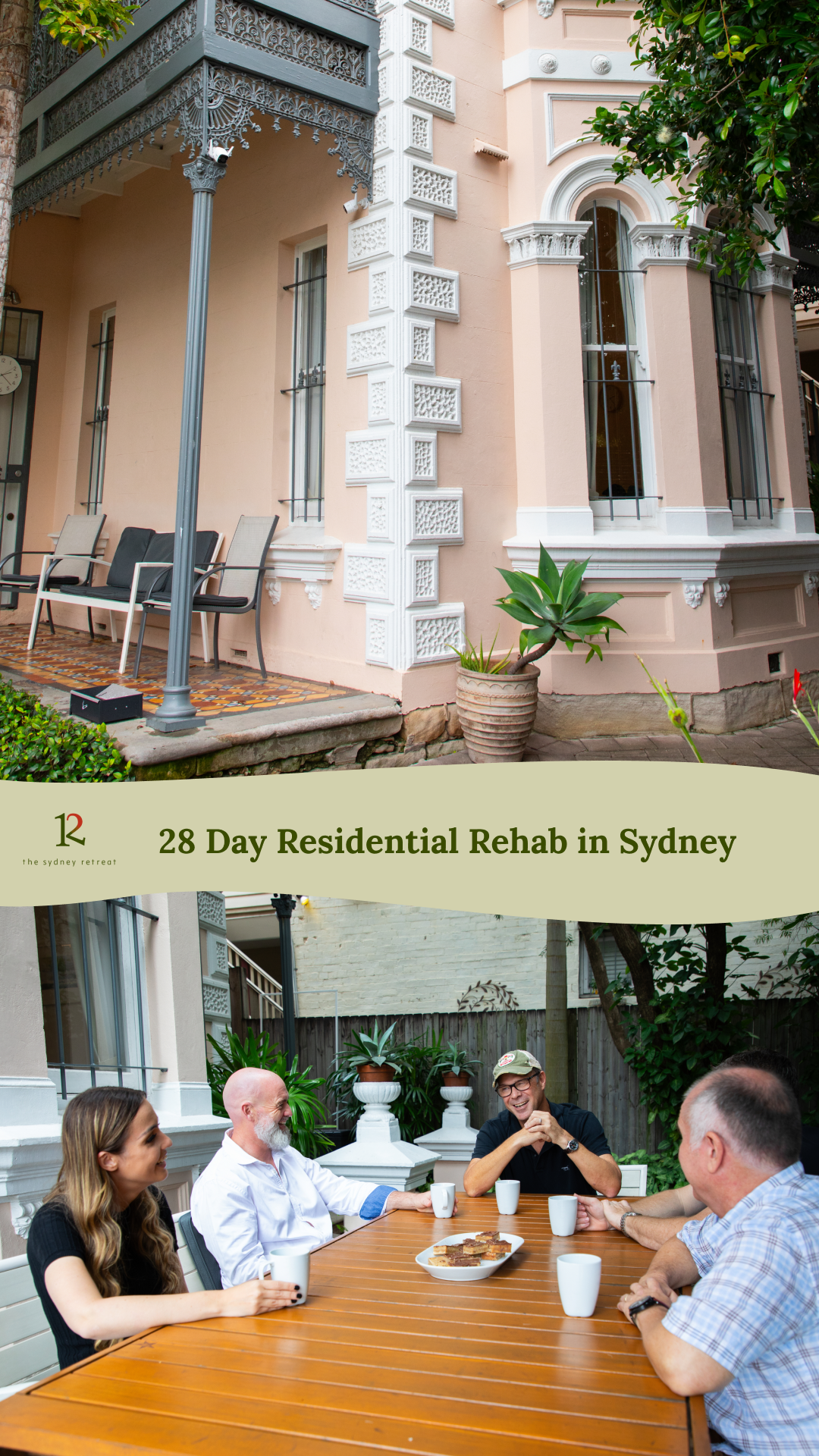 The Sydney Retreat Facebook ad from Apr 22, 2026