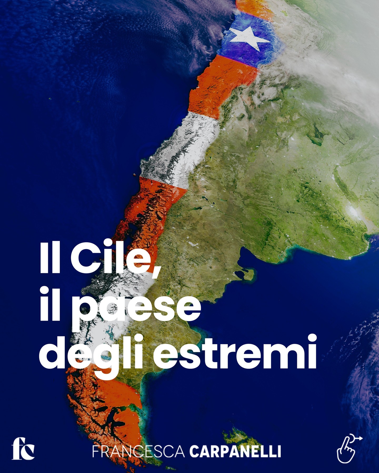 Effeci Geo Facebook ad: Il Cile è un paese dell'America meridionale che…