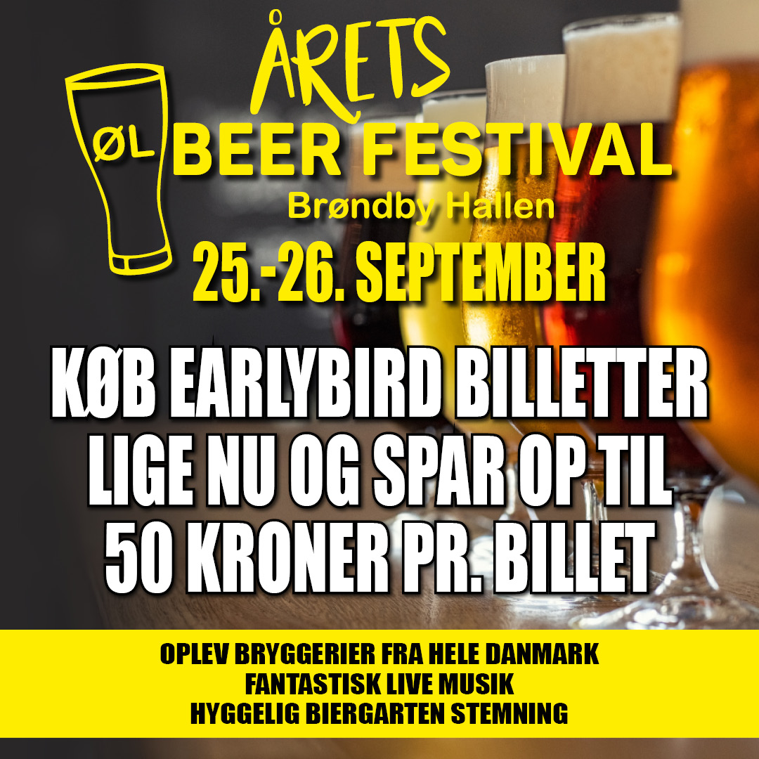 JH Arrangementer Facebook ad: Køb dine Early Bird-billetter nu, før de er væk!