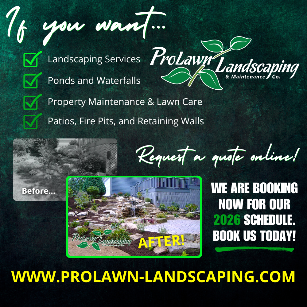 ProLawn Landscaping & Maintenance Co. Facebook ad