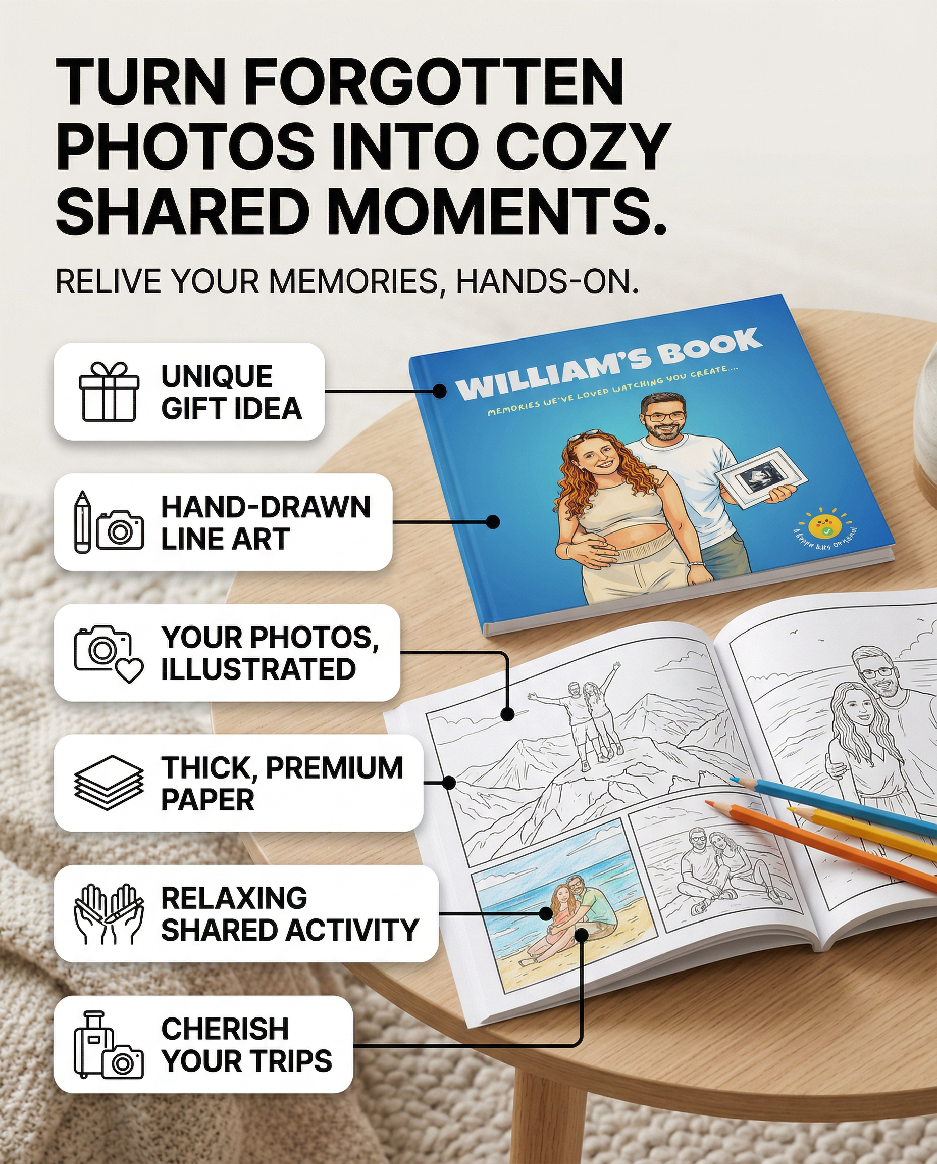 Happy Pages Facebook ad