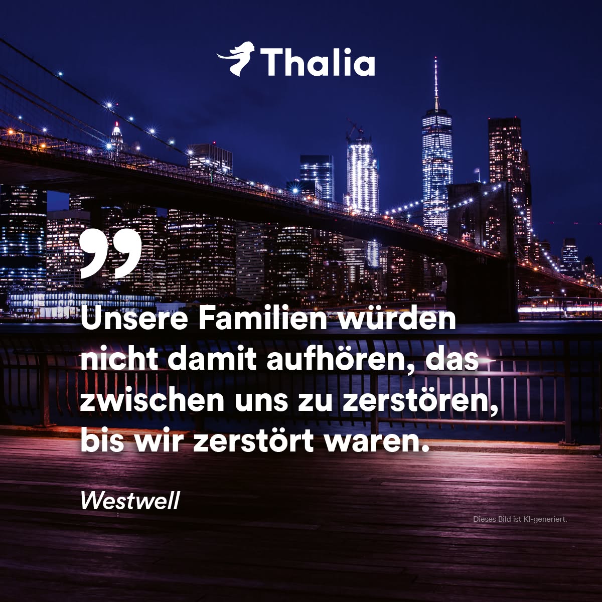 Thalia Buchhandlung - Thalia.de Facebook ad: Tauche ein in die Welt der Bücher