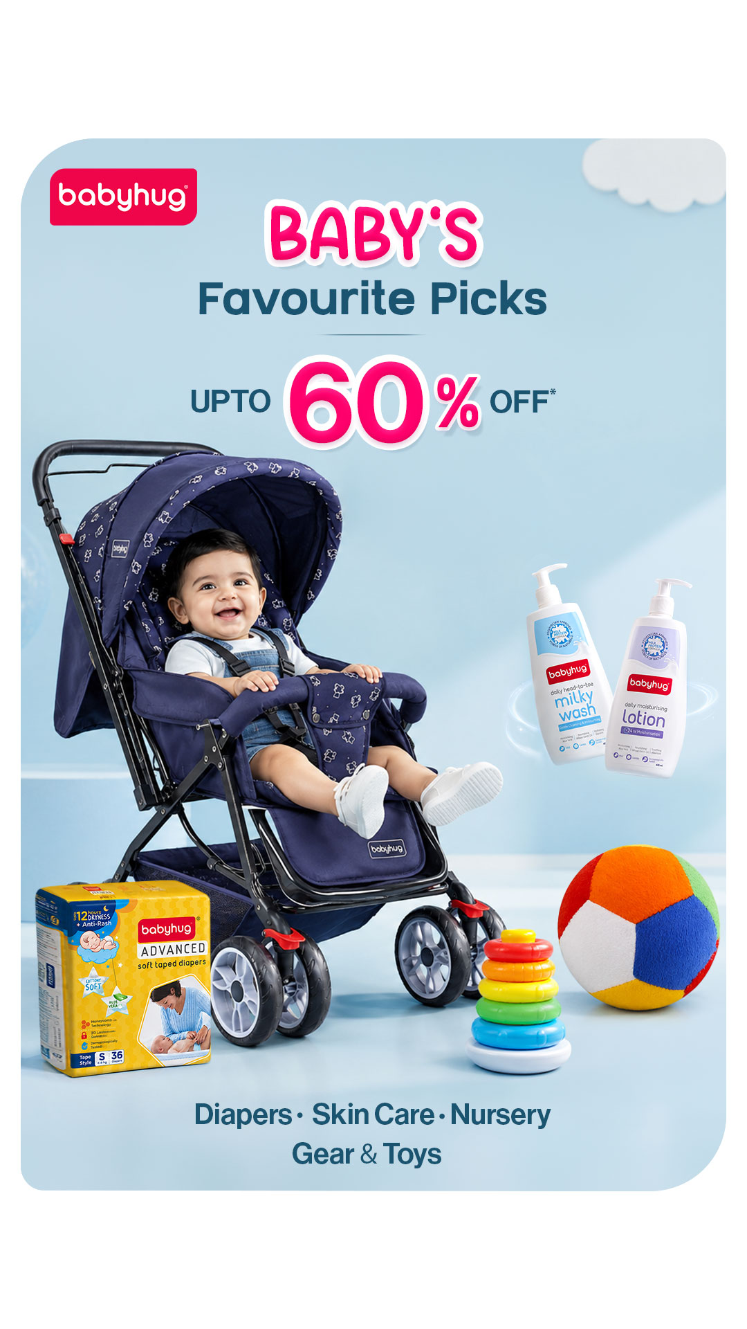 Babyhug Facebook ad