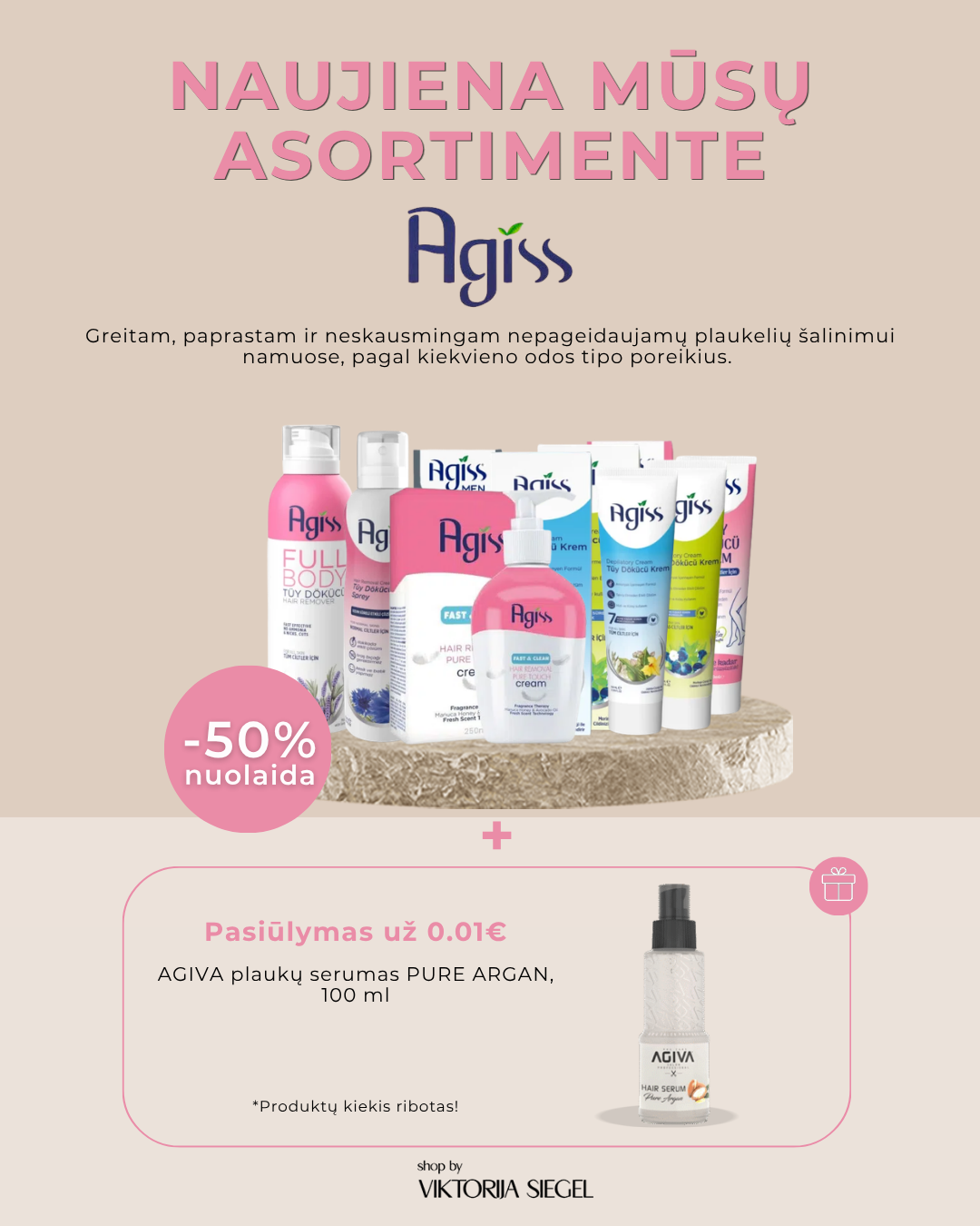 Shop by Viktorija Siegel Facebook ad
