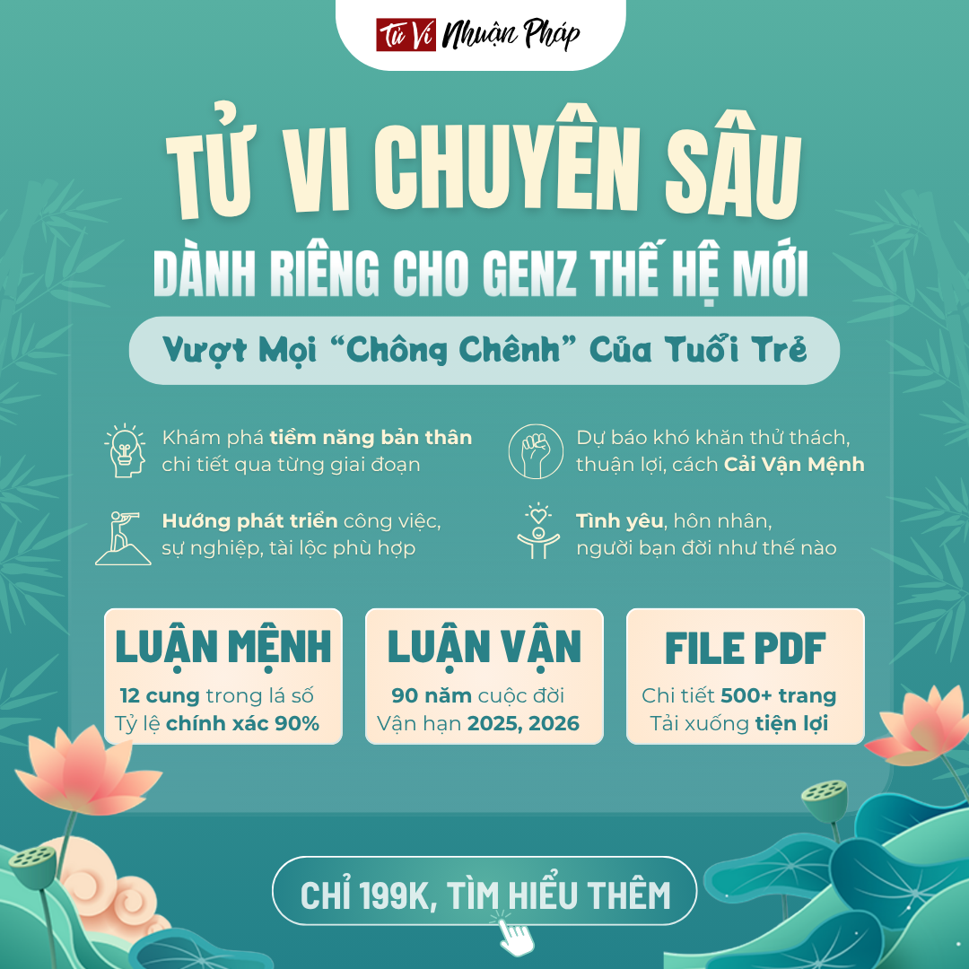 Nhuận Pháp - Tử Vi Khoa Học Dự Báo Tương Lai Facebook ad: 16.879+ người đã xem luận giải Tử Vi