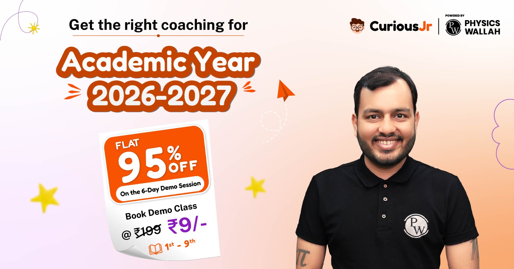 Curious Jr. by PhysicsWallah Facebook ad