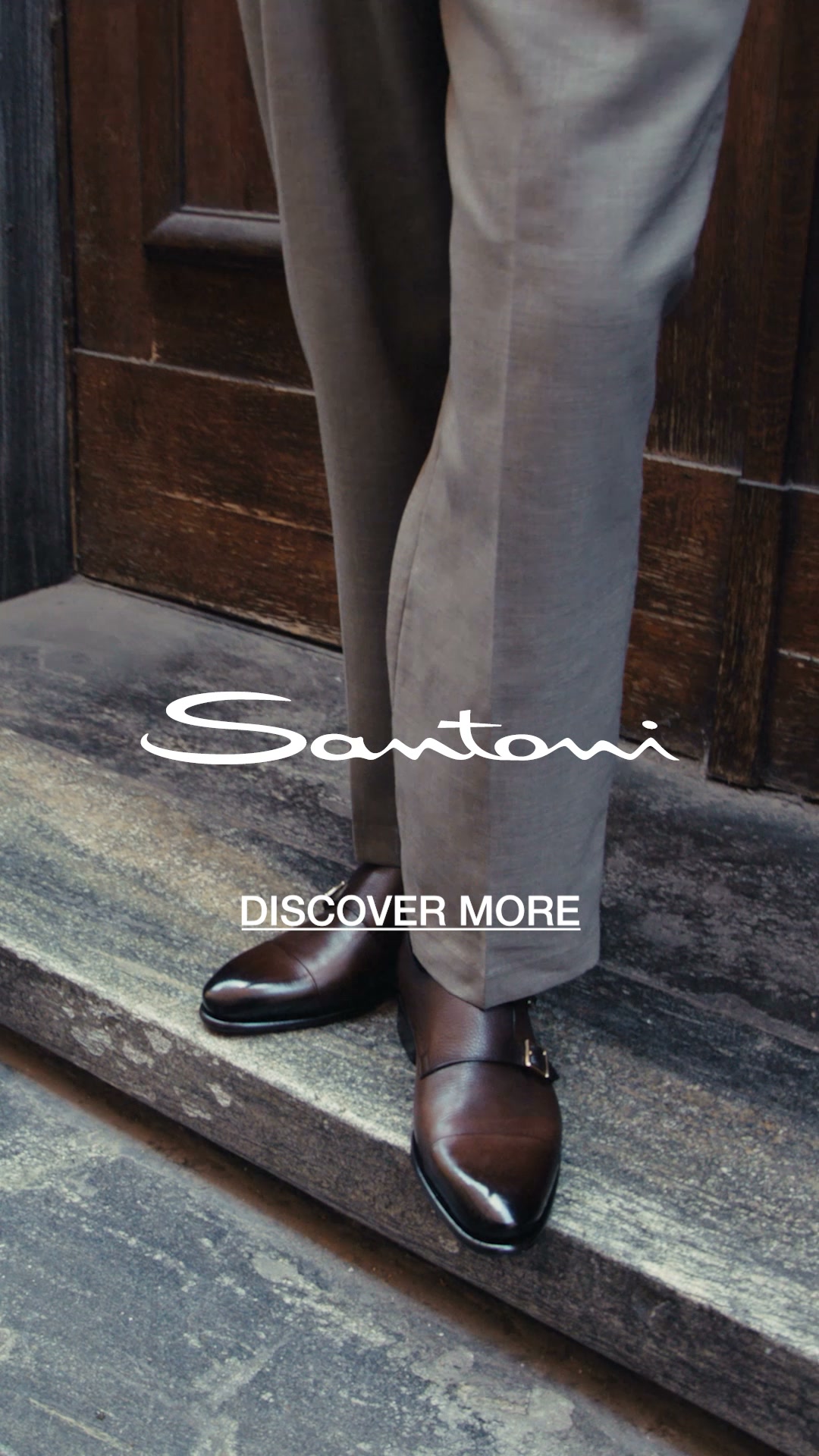 Santoni Official Facebook ad: Luxury, shaped by hand.