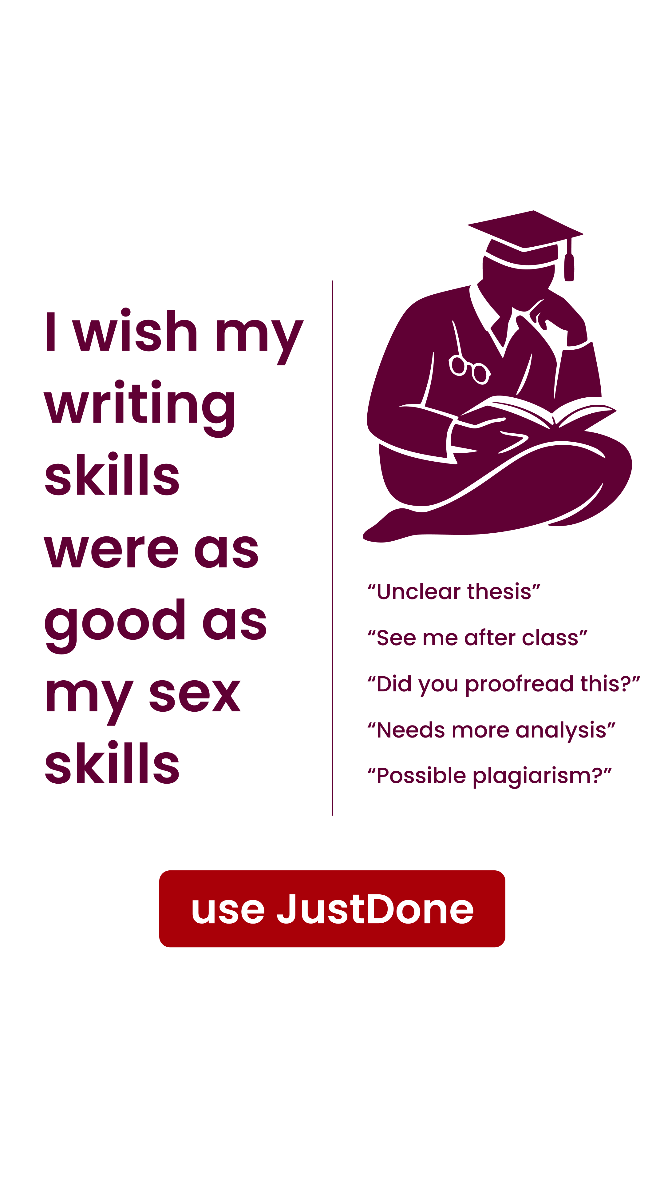 JustDone Facebook ad
