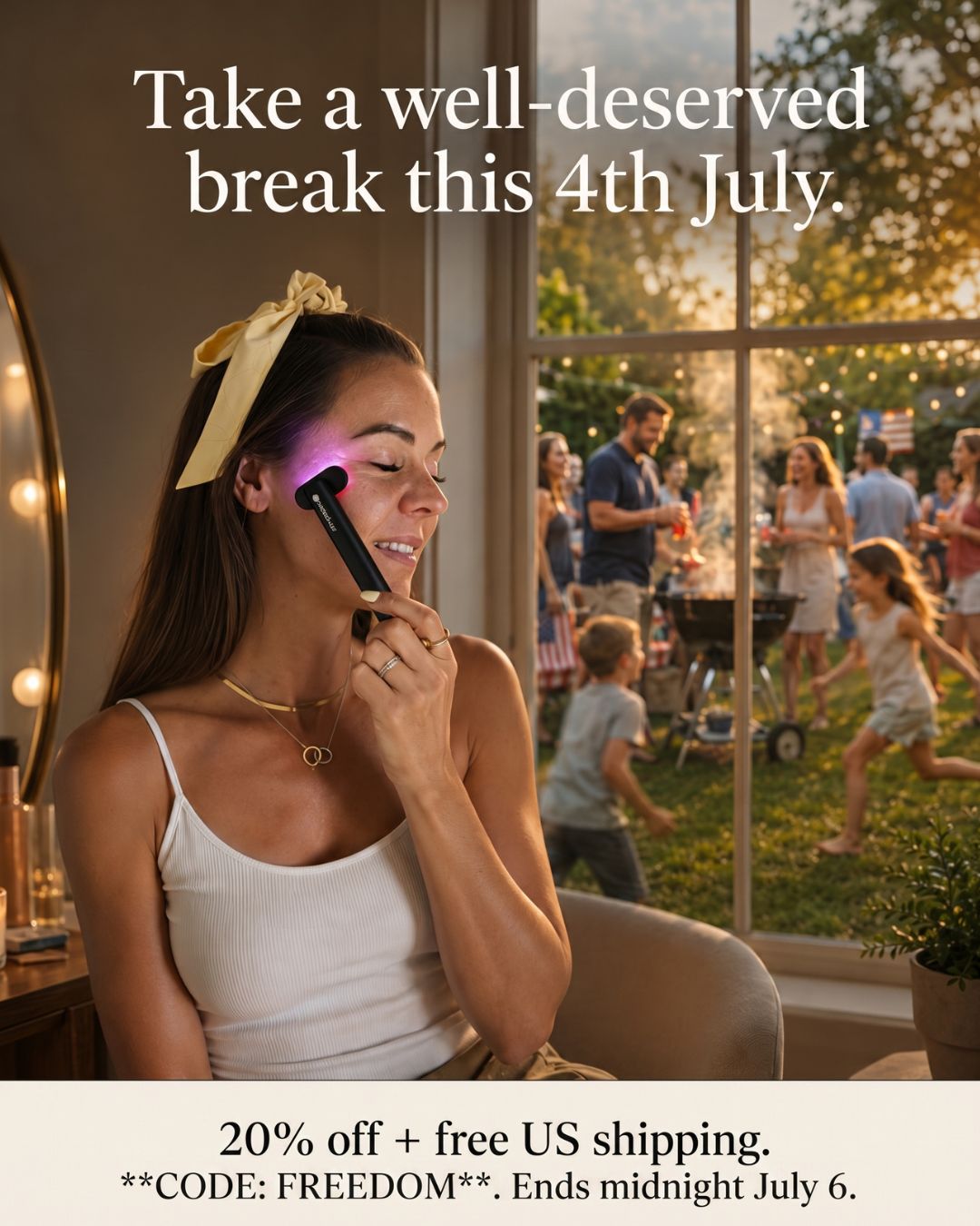 Therasage Facebook ad