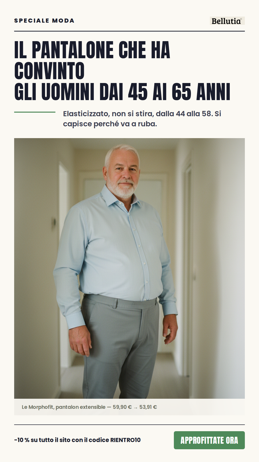 Bellutia Italia Facebook ad