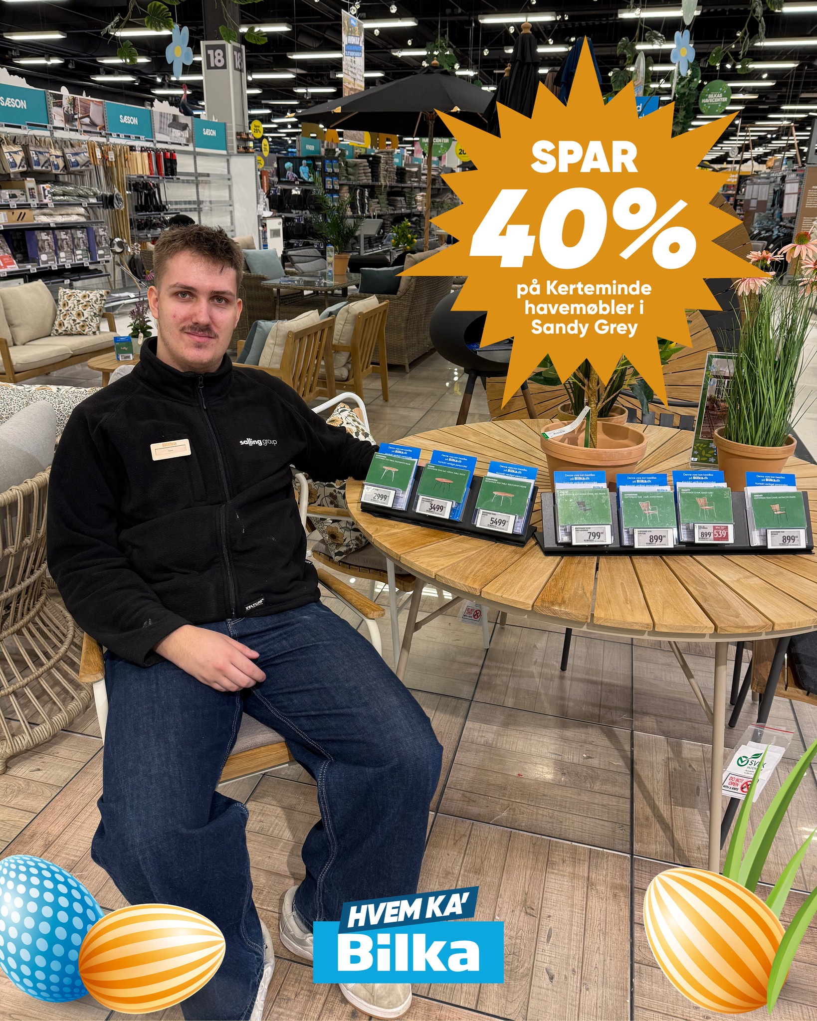 Bilka Facebook ad: Se mere i avisen