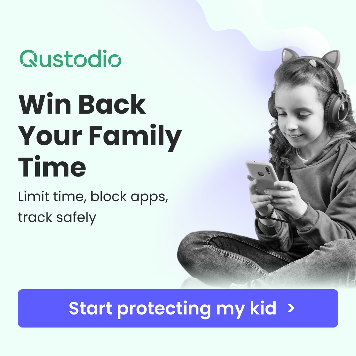 Qustodio Facebook ad