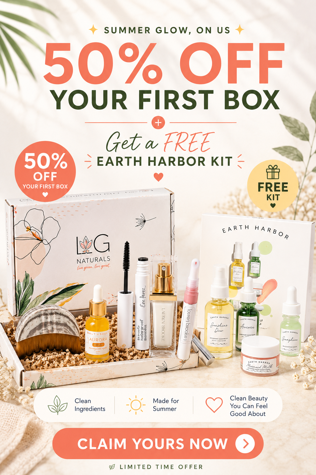 LG Naturals Facebook ad