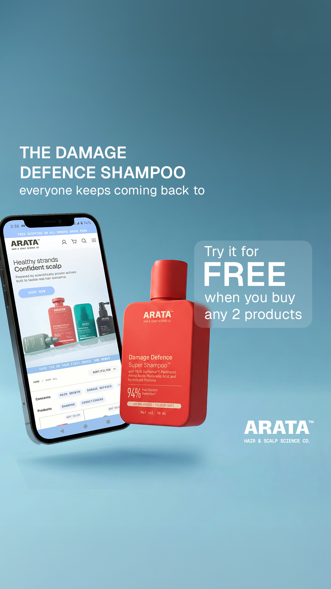 Arata Facebook ad