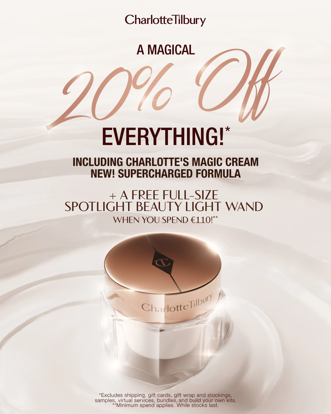 Charlotte Tilbury Skincare Facebook ad