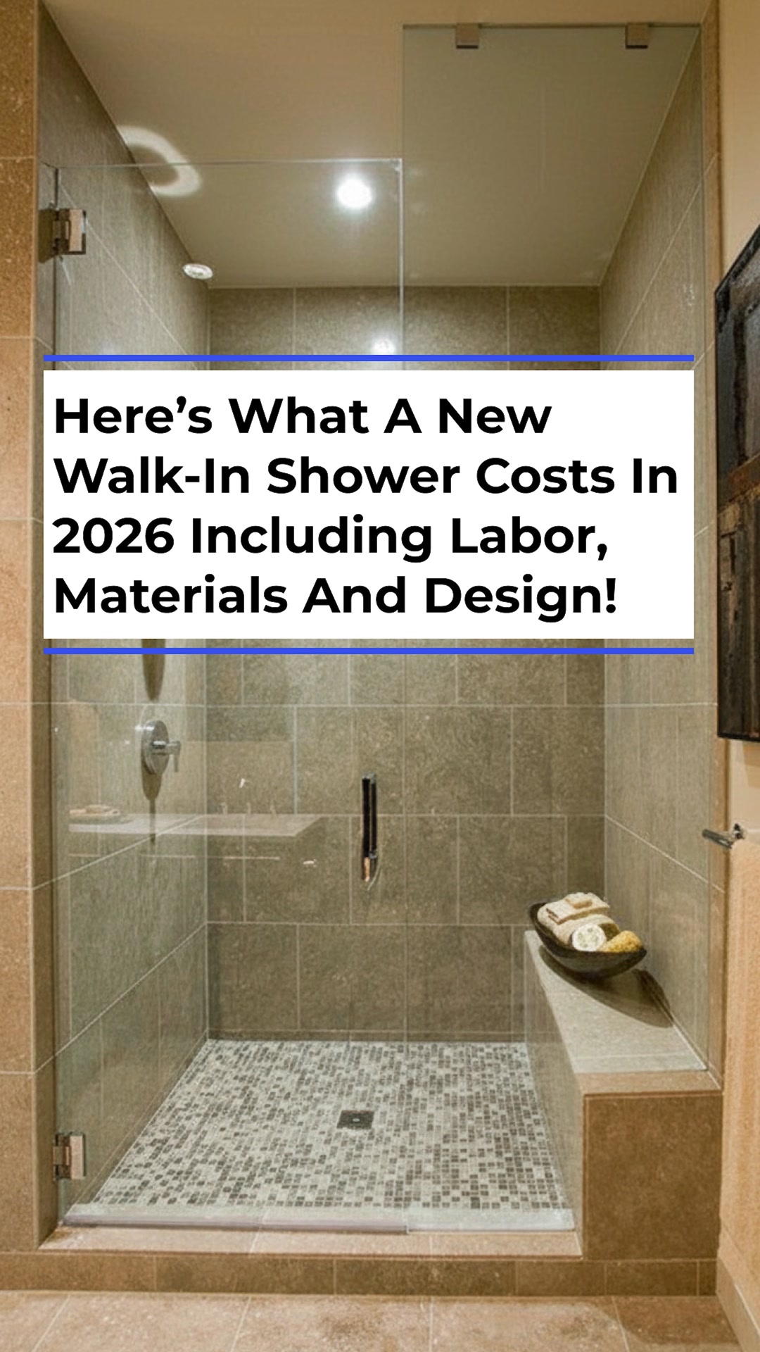 HomeBuddy.com Facebook ad: Here's What a 1-Day Walk-in Shower Should Cost You