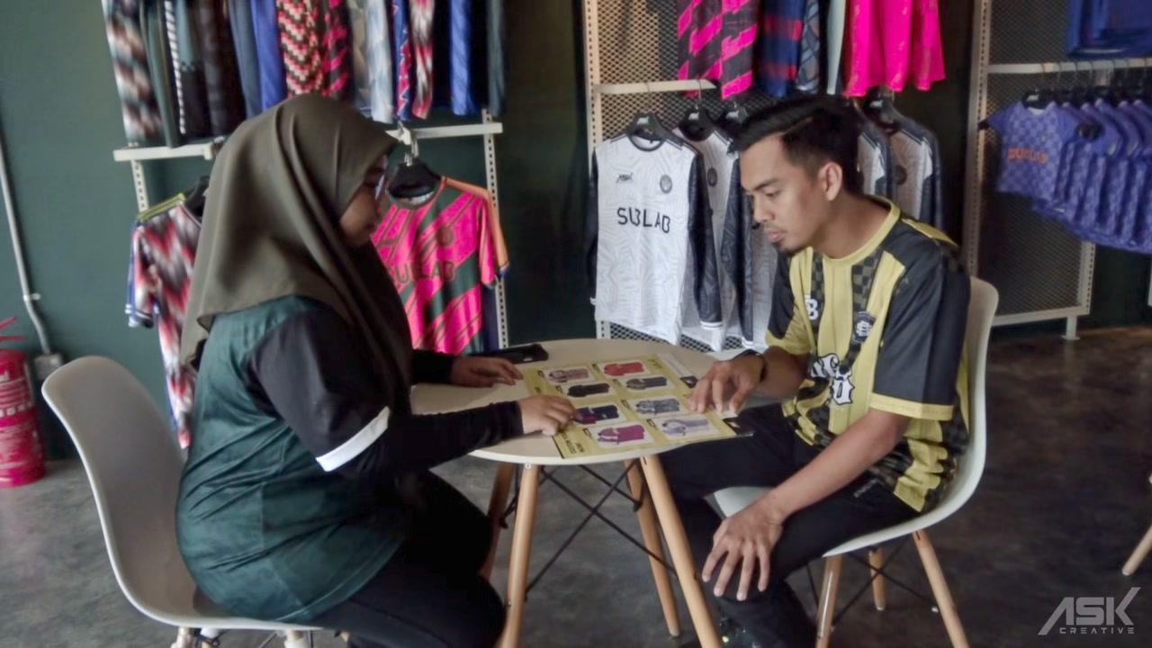 ASK Creative Printing Services Facebook ad: ASK Creative: Sabah Custom Jersey Expert!