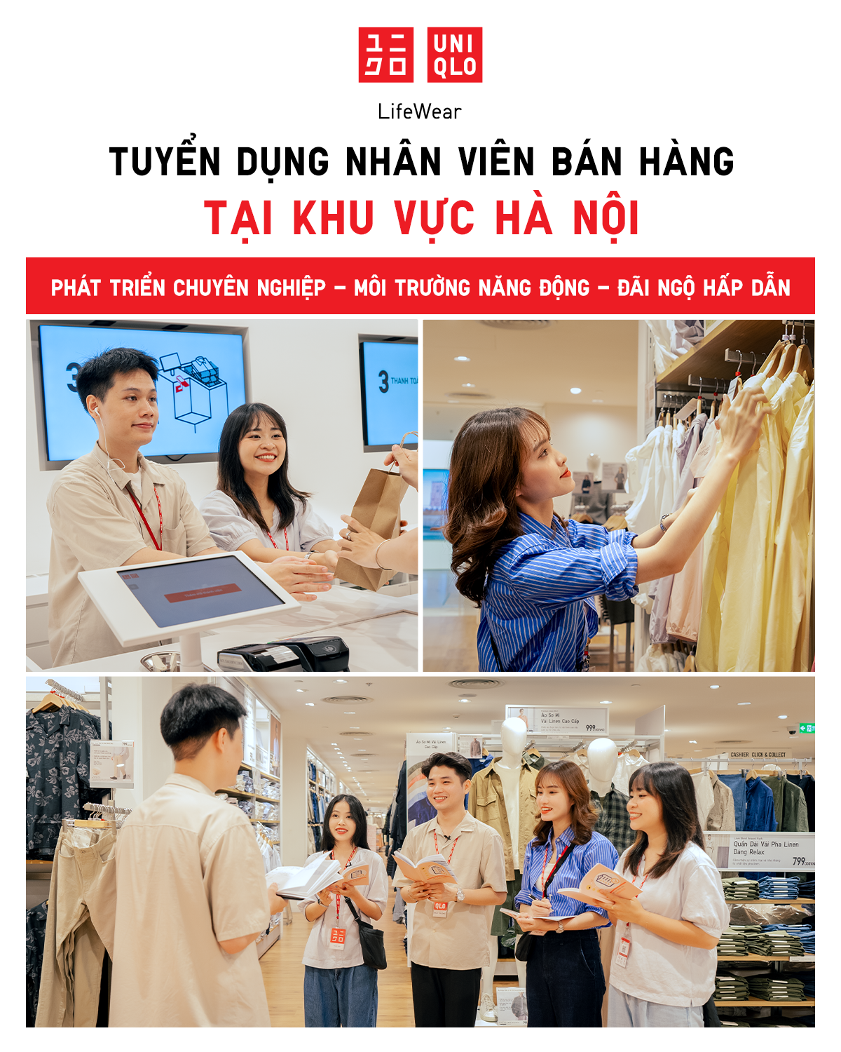 Uniqlo Vietnam Facebook ad