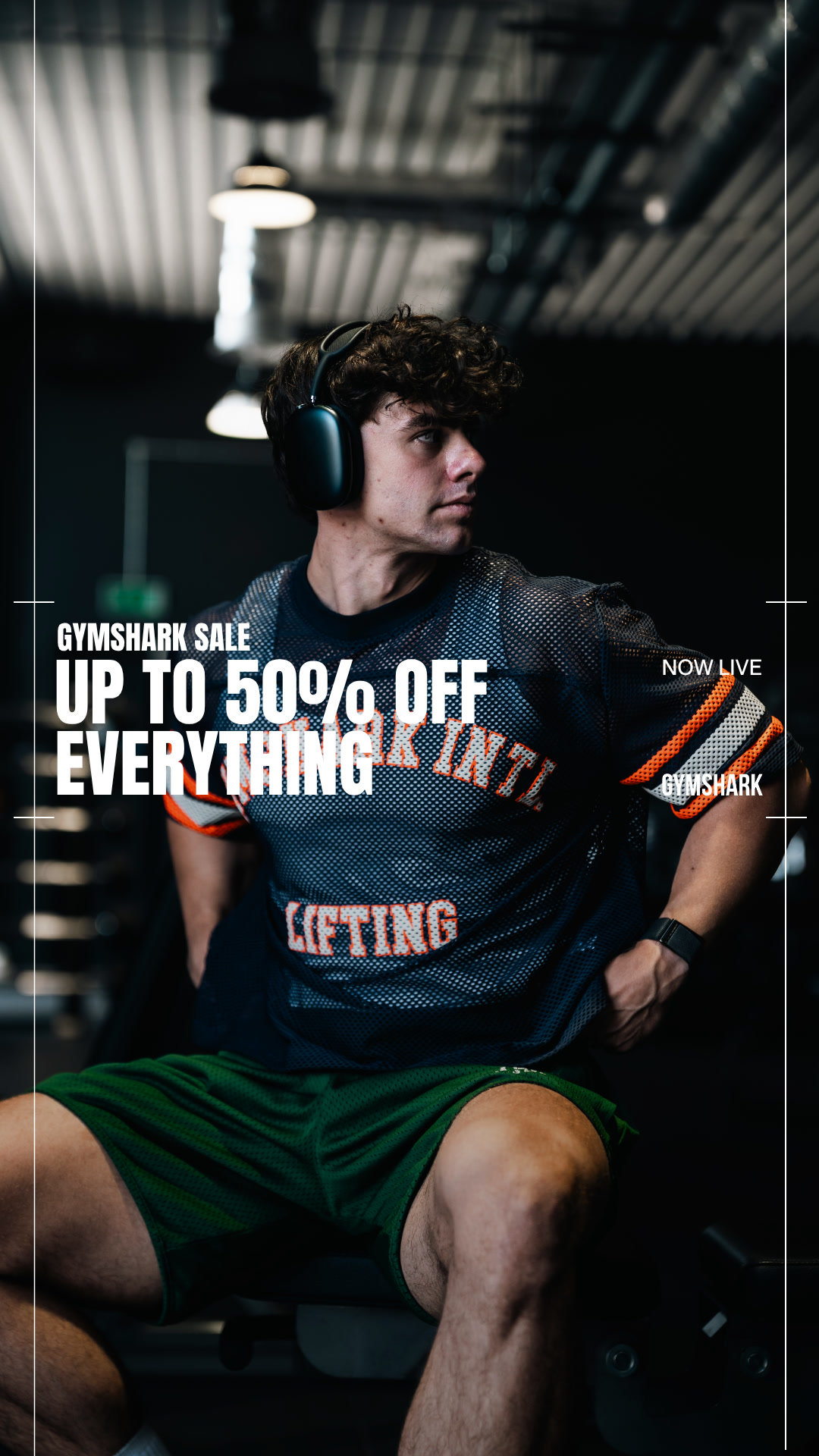 Gymshark Facebook ad