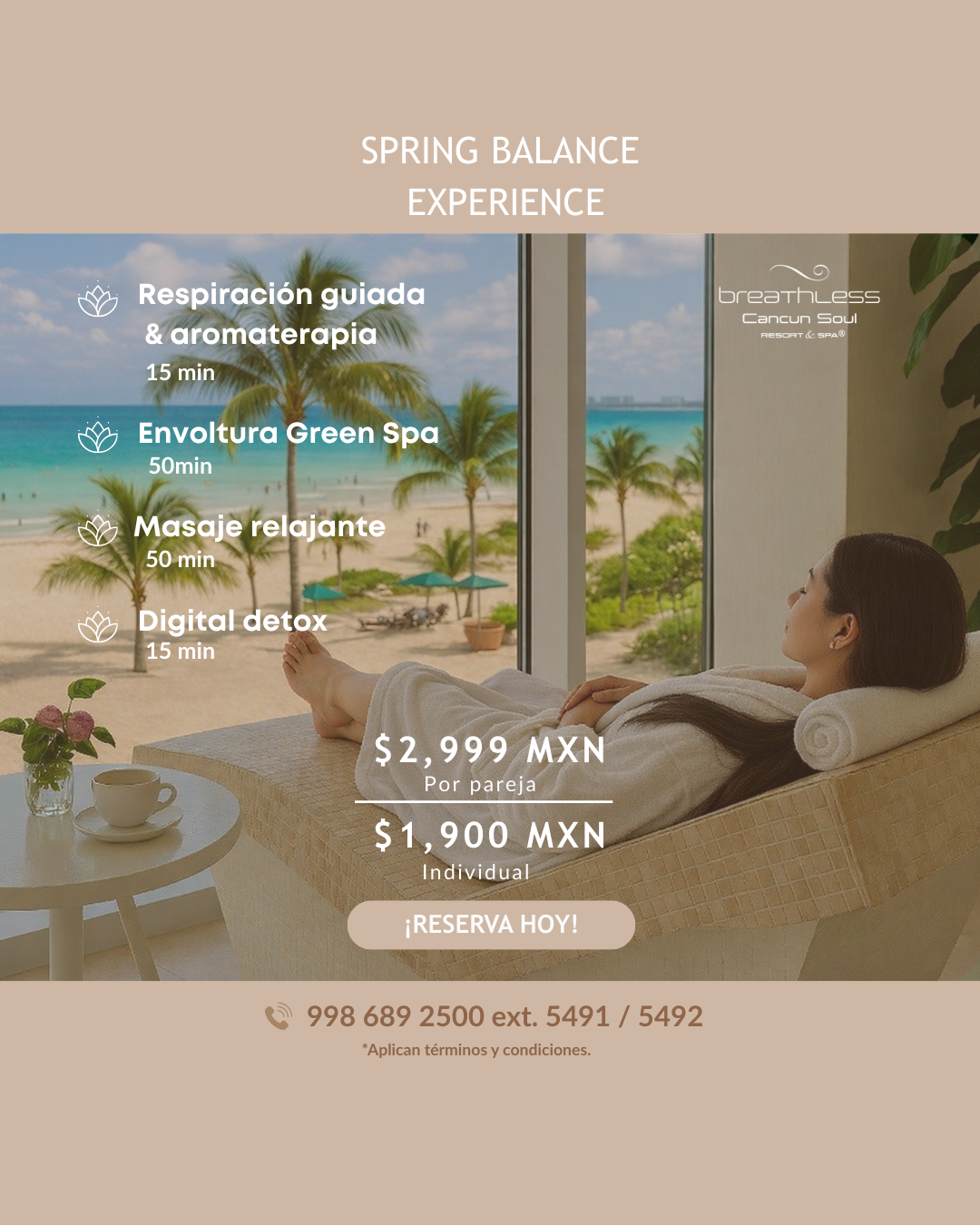 Breathless Cancun Soul Resort & Spa Facebook ad
