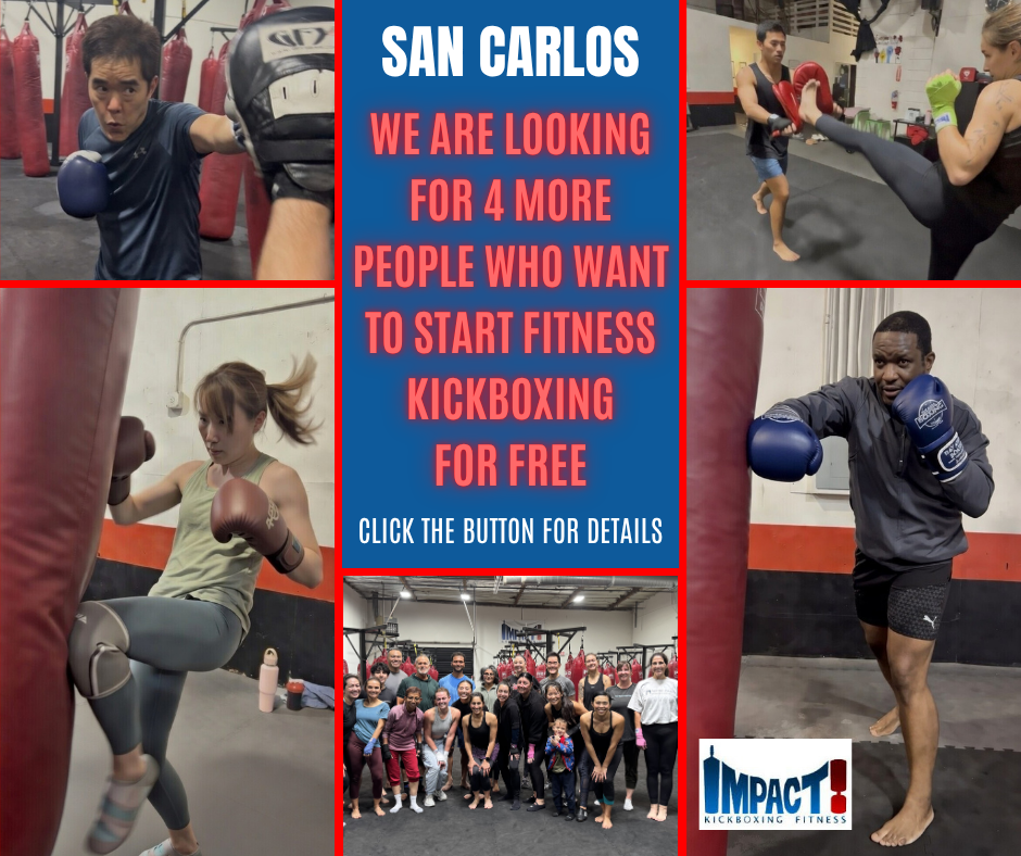 Impact Kickboxing - San Carlos, CA Facebook ad from Apr 17, 2026