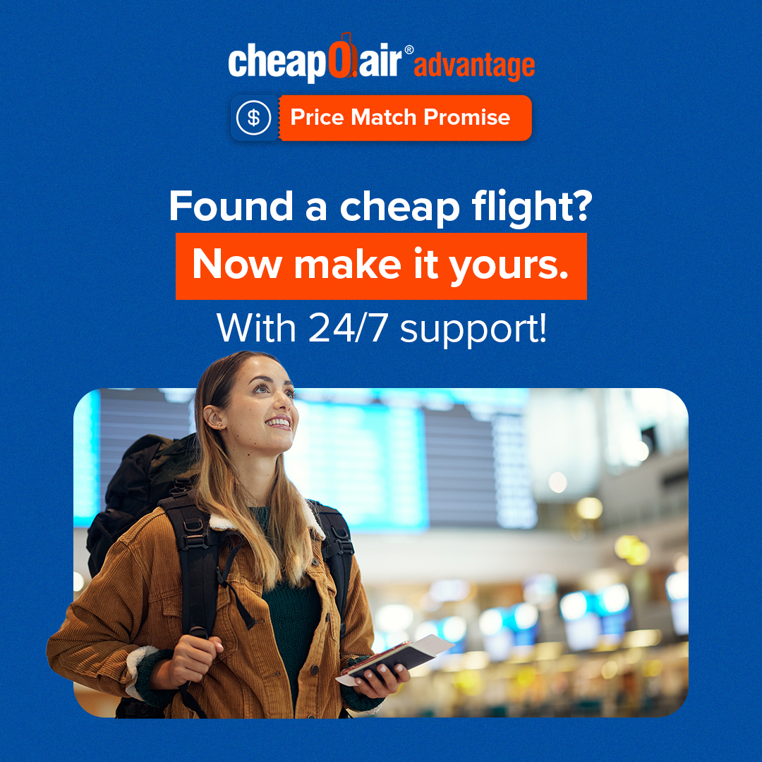 CheapOair Facebook ad