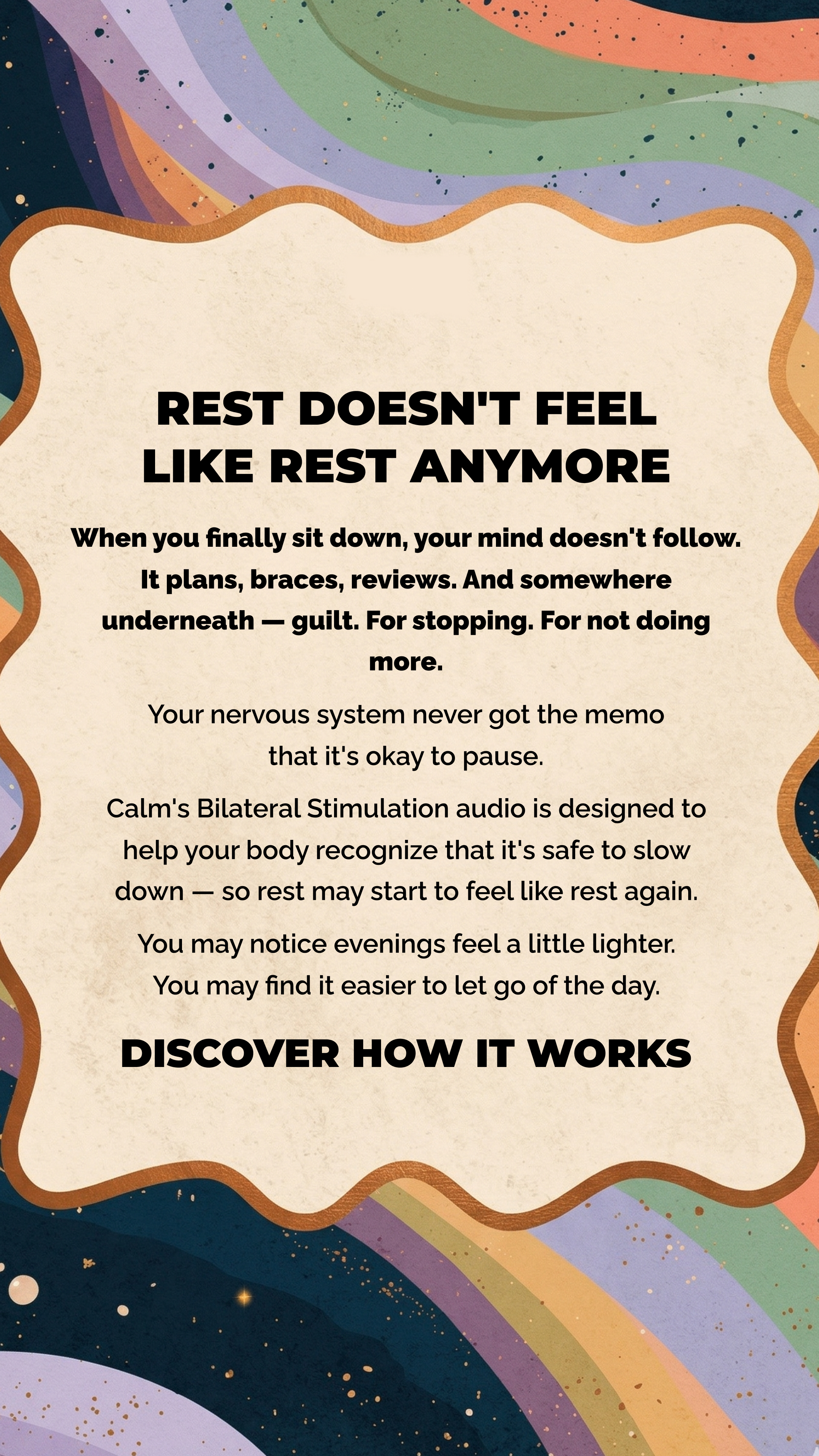 Calm Facebook ad