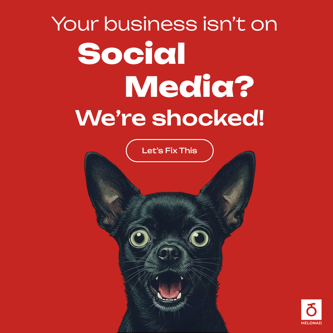 MELONAD Facebook ad: Social Media That Stands Out