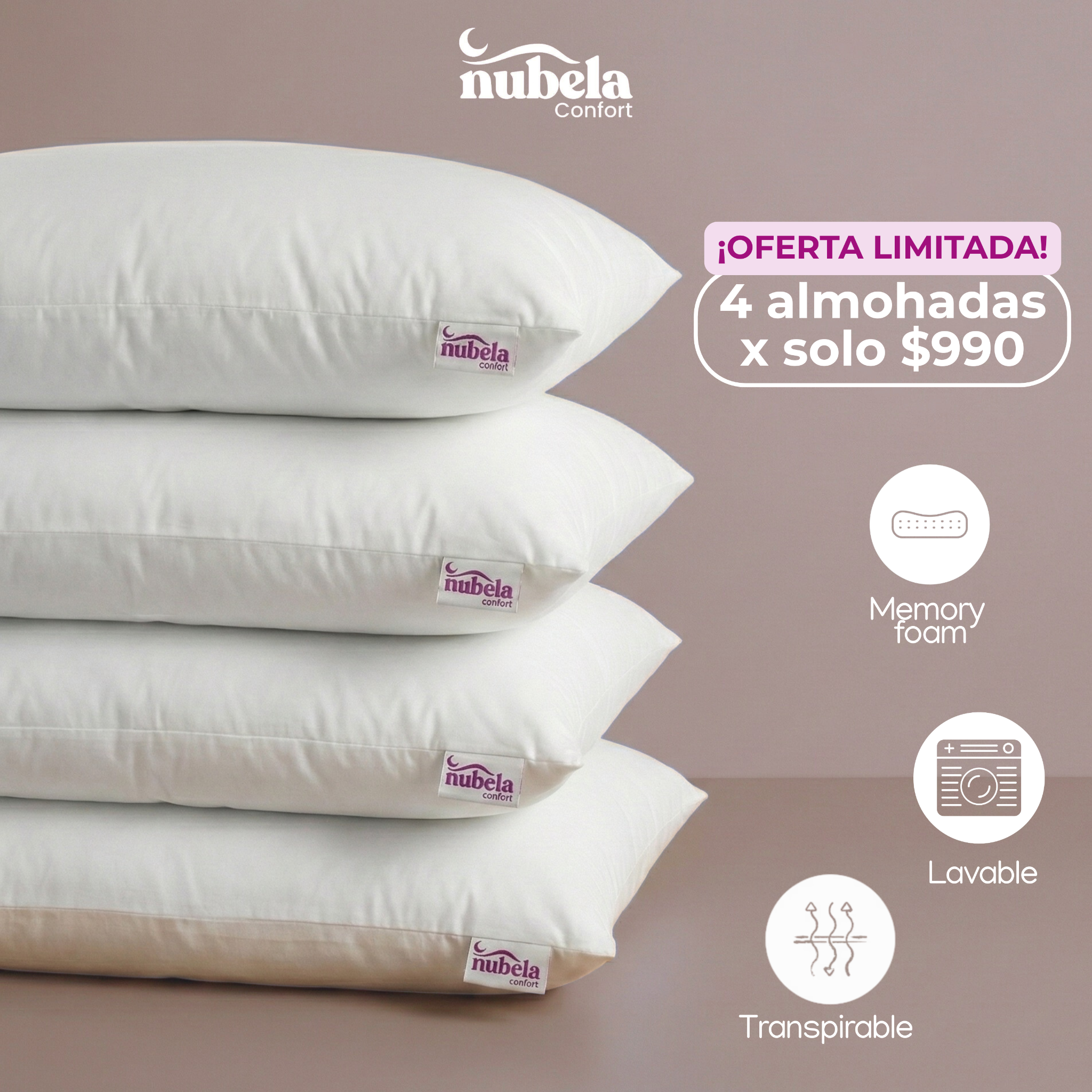 Nubela Facebook ad: Chatea con nosotros