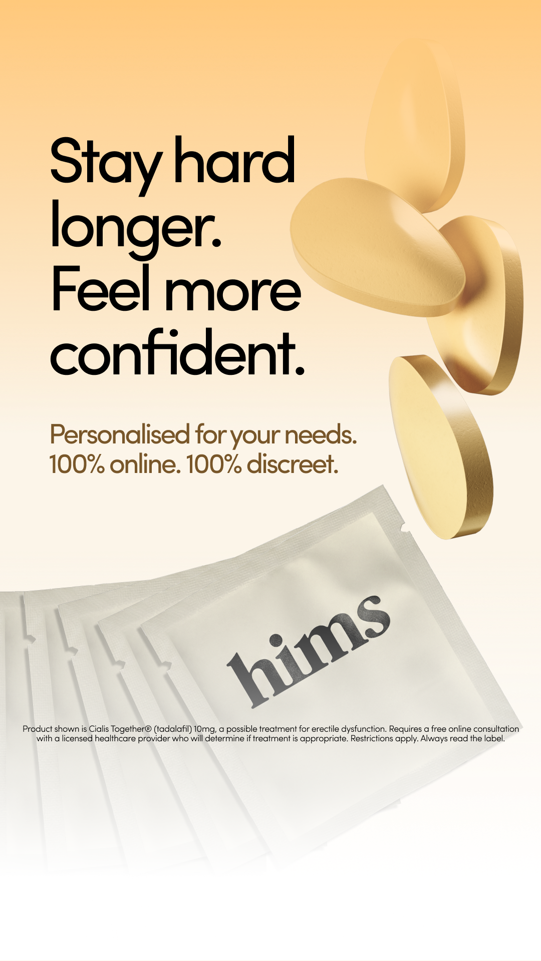 hims Facebook ad