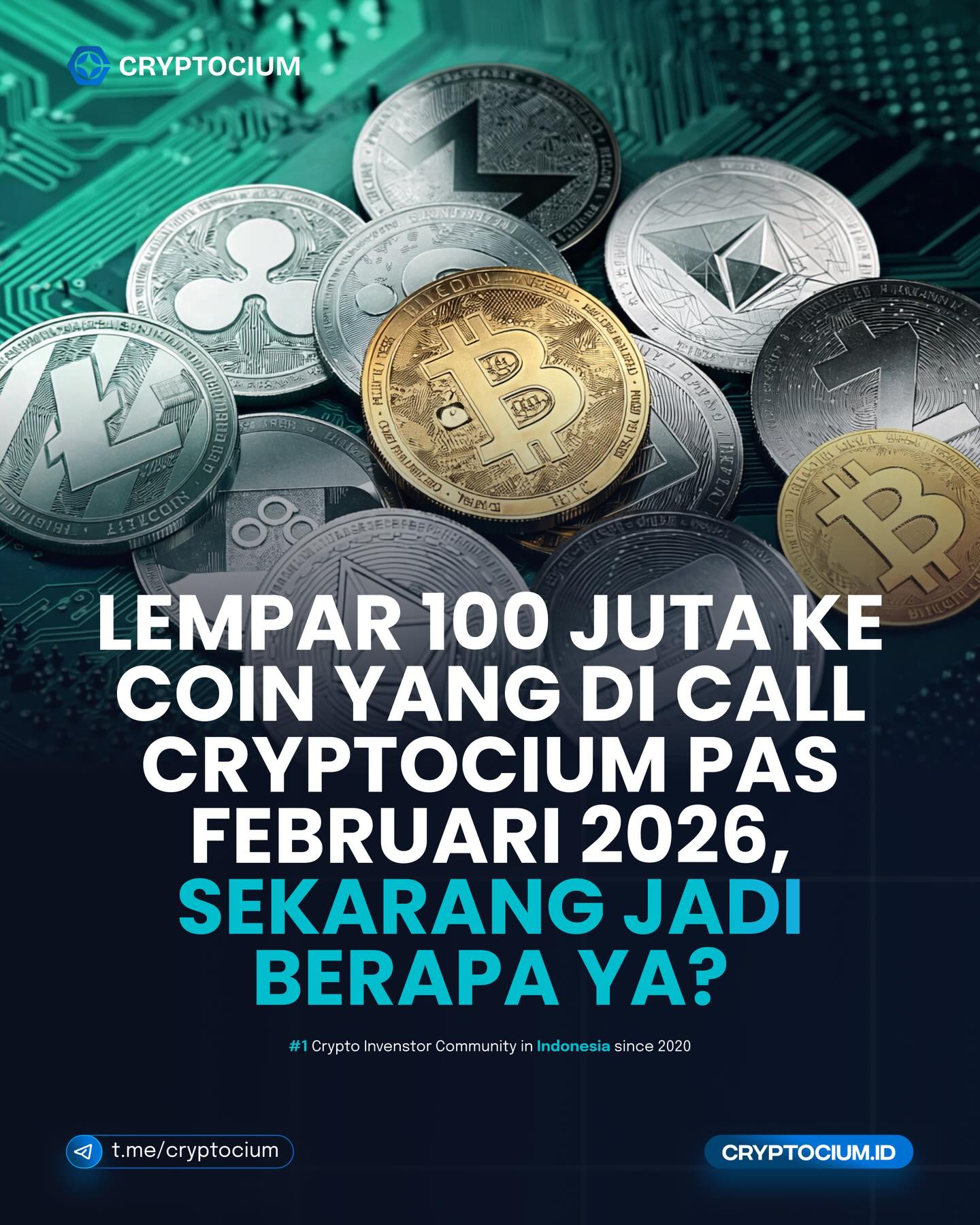 Cryptocium Facebook ad