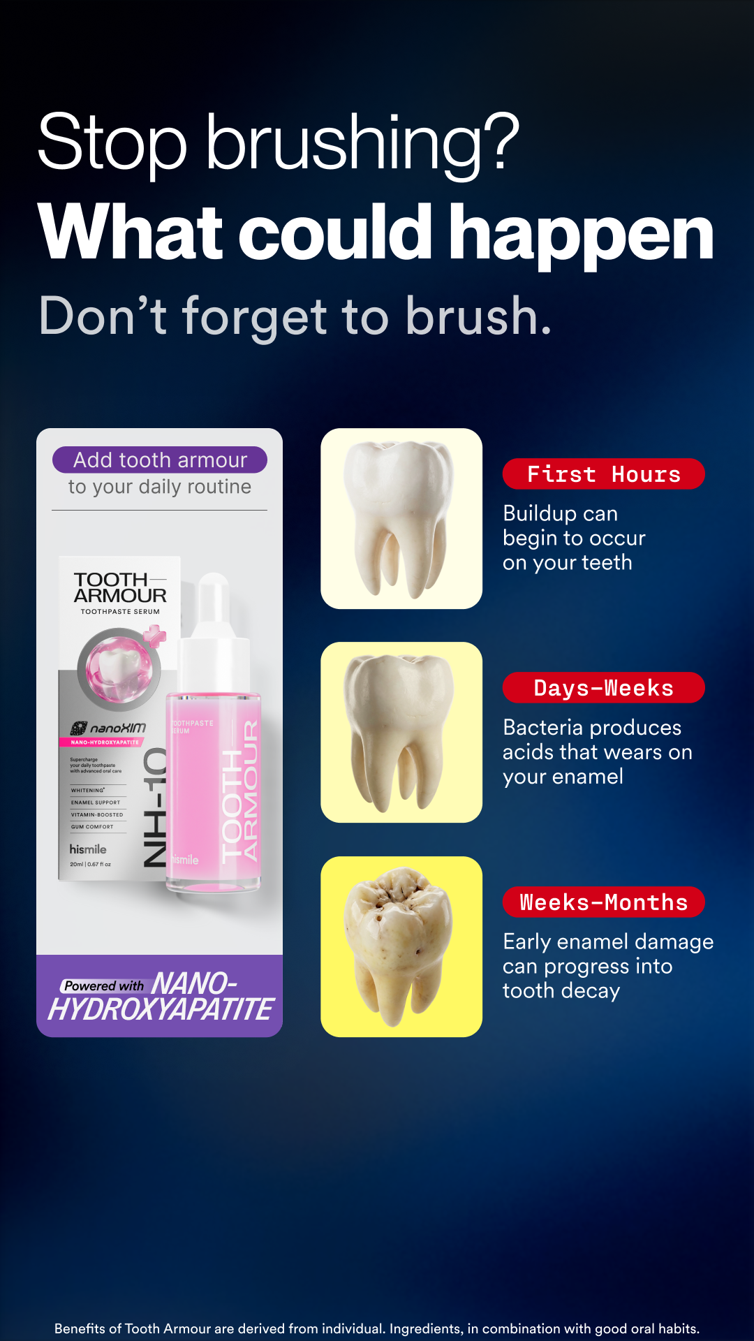 Hismile Facebook ad