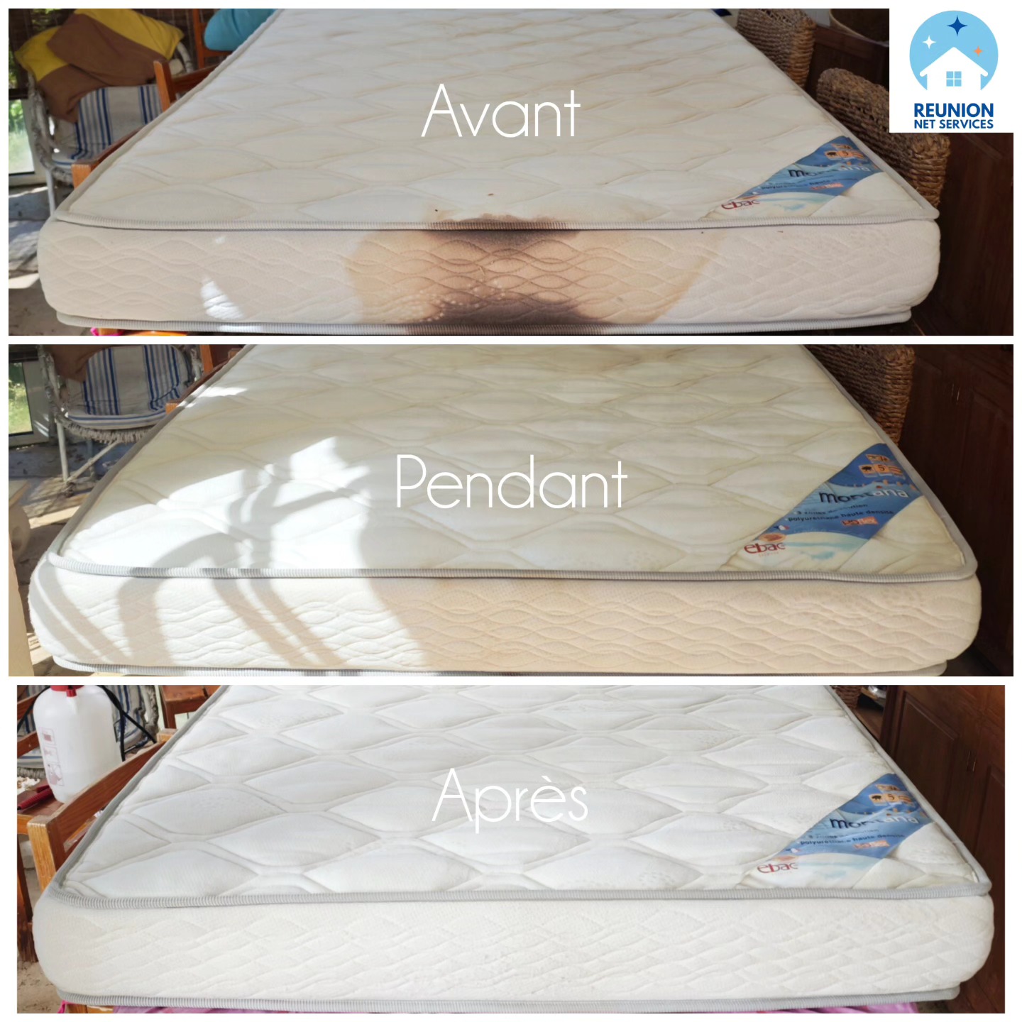 Reunion Net Services Facebook ad: Et si votre maison respirait mieux?