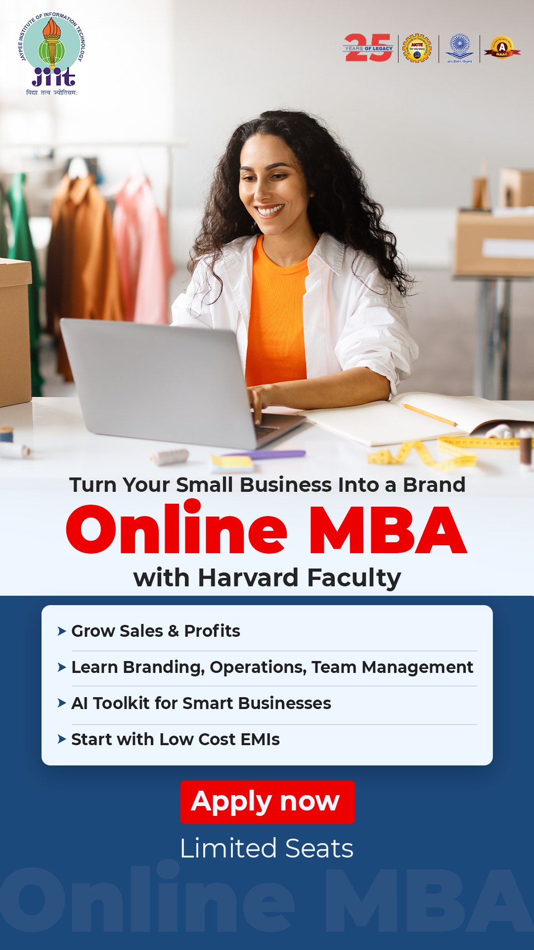 JIIT Online Facebook ad