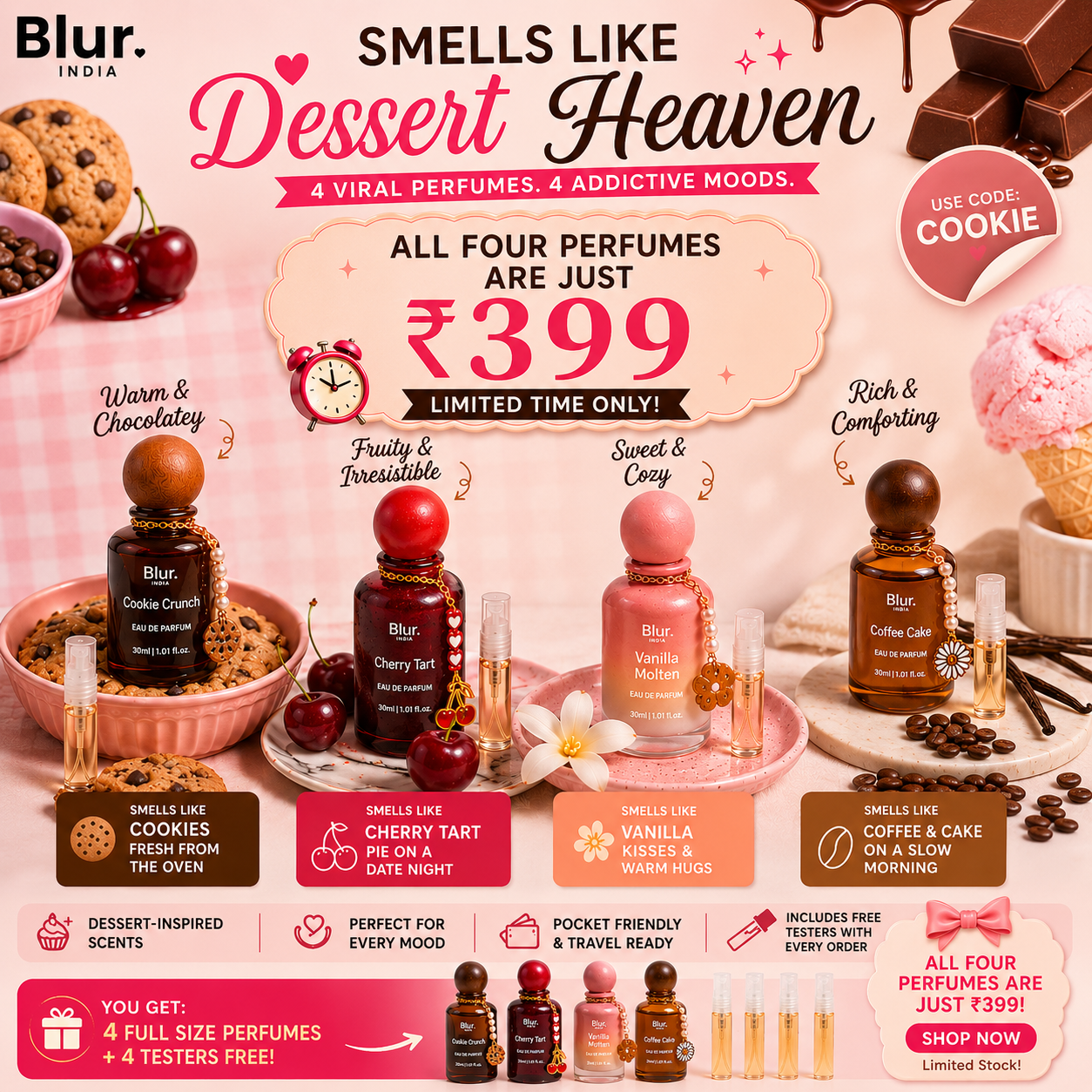 Blur India Facebook ad
