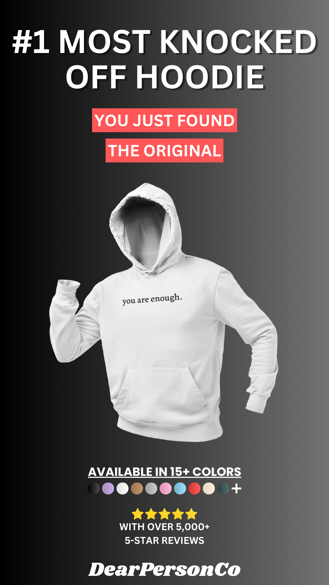 DearPerson.Co Facebook ad