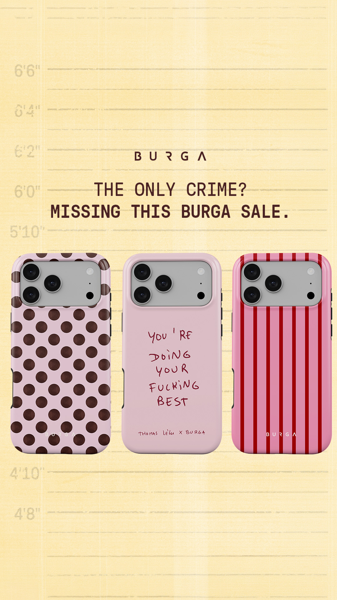 BURGA Facebook ad